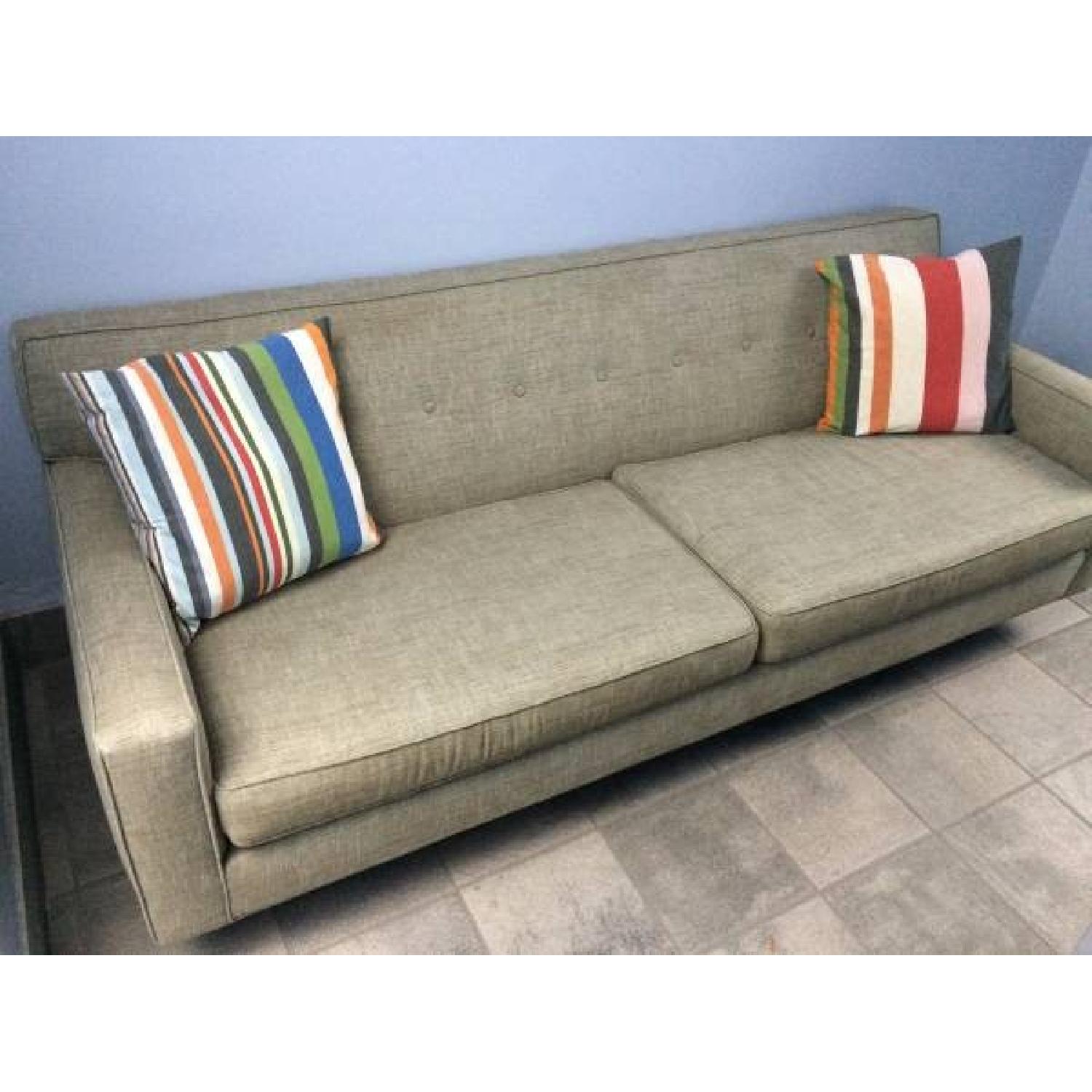 Rowe MidCentury Modern Dorset Sofa AptDeco