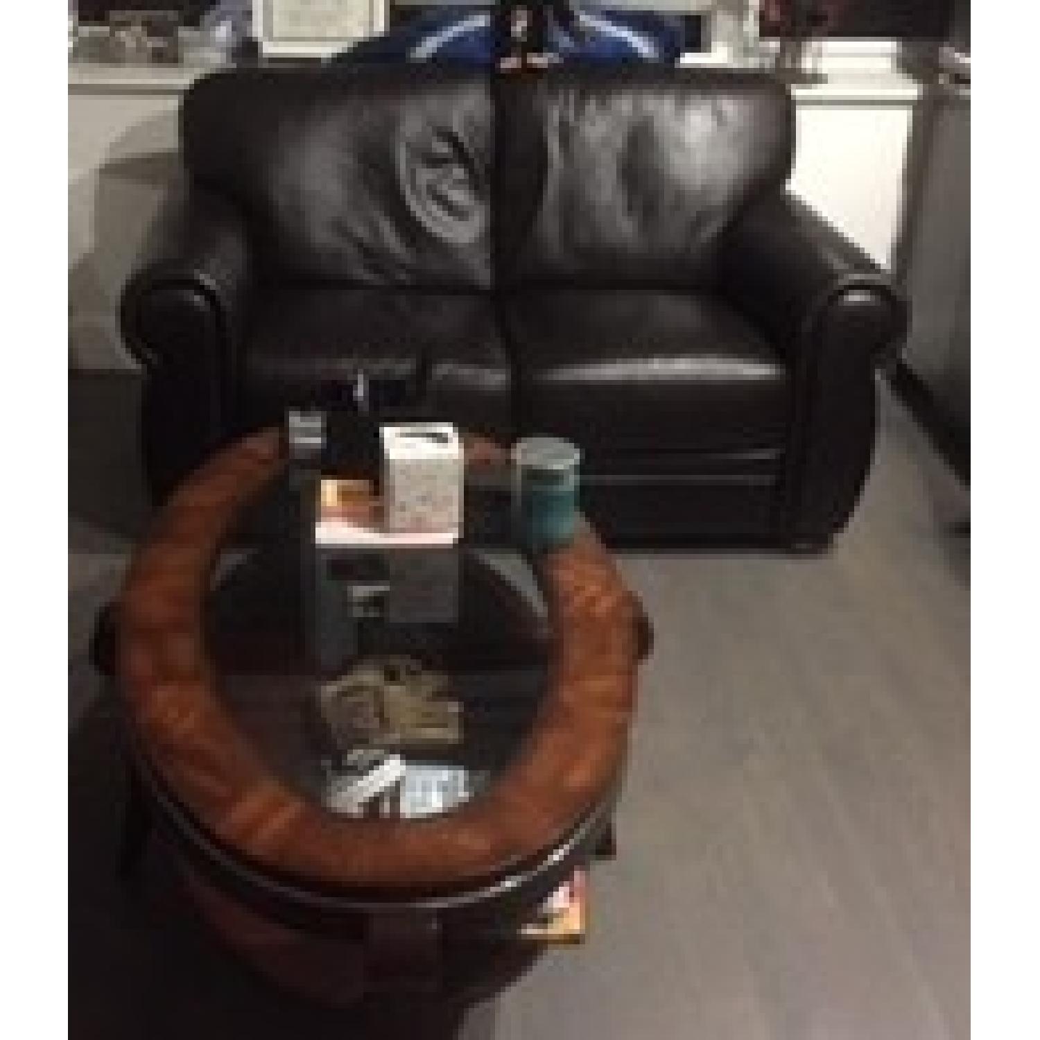 Raymour & Flanigan Ashland Heights Glass Coffee Table - image-2