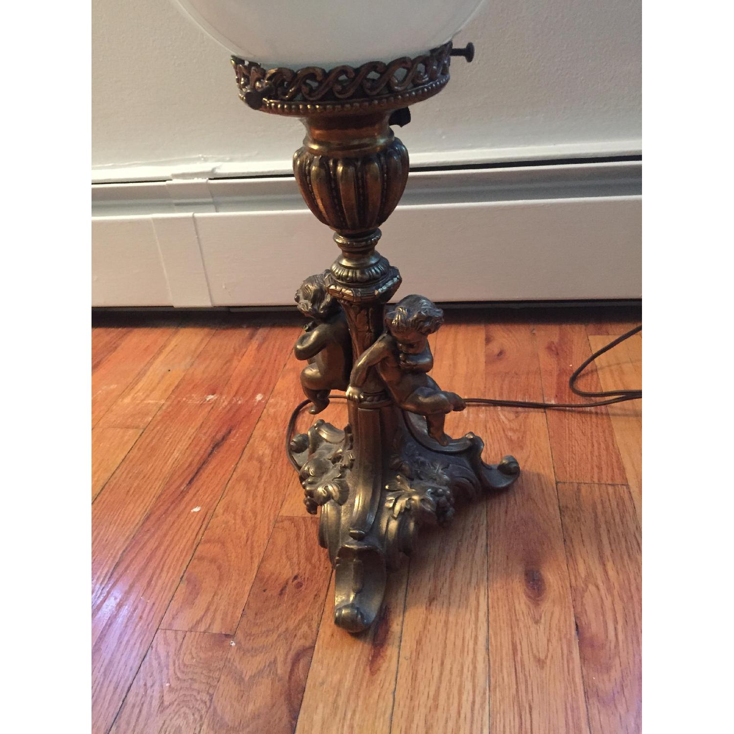 Vintage Cherub Table Lamp - image-1