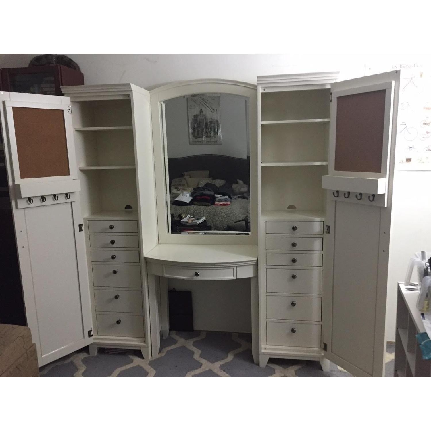 Pottery Barn Hampton 3 Piece Vanity Set - image-2