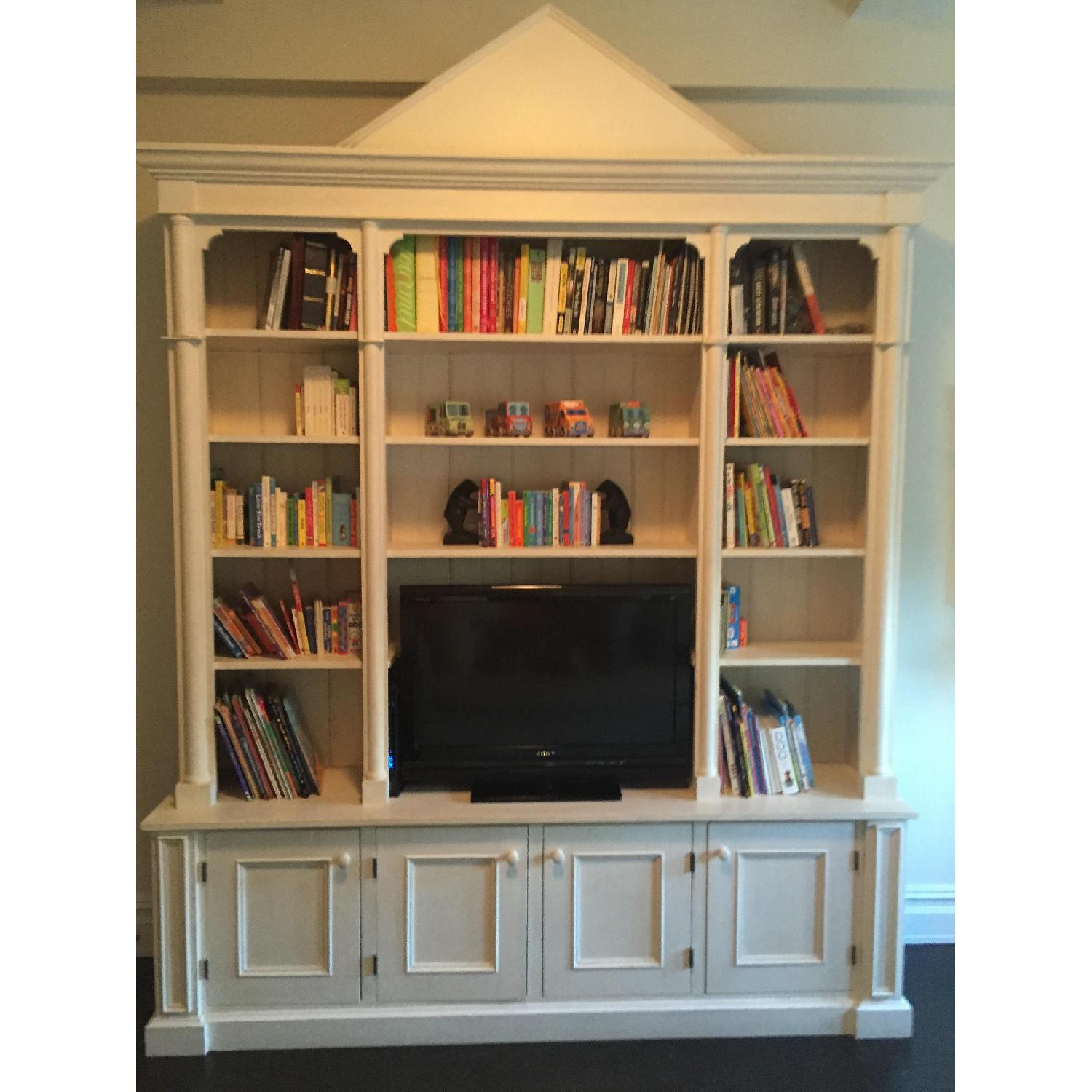 ABC Carpet & Home Toad Hill Collection Bookcase w/ TV Shelf - image-1