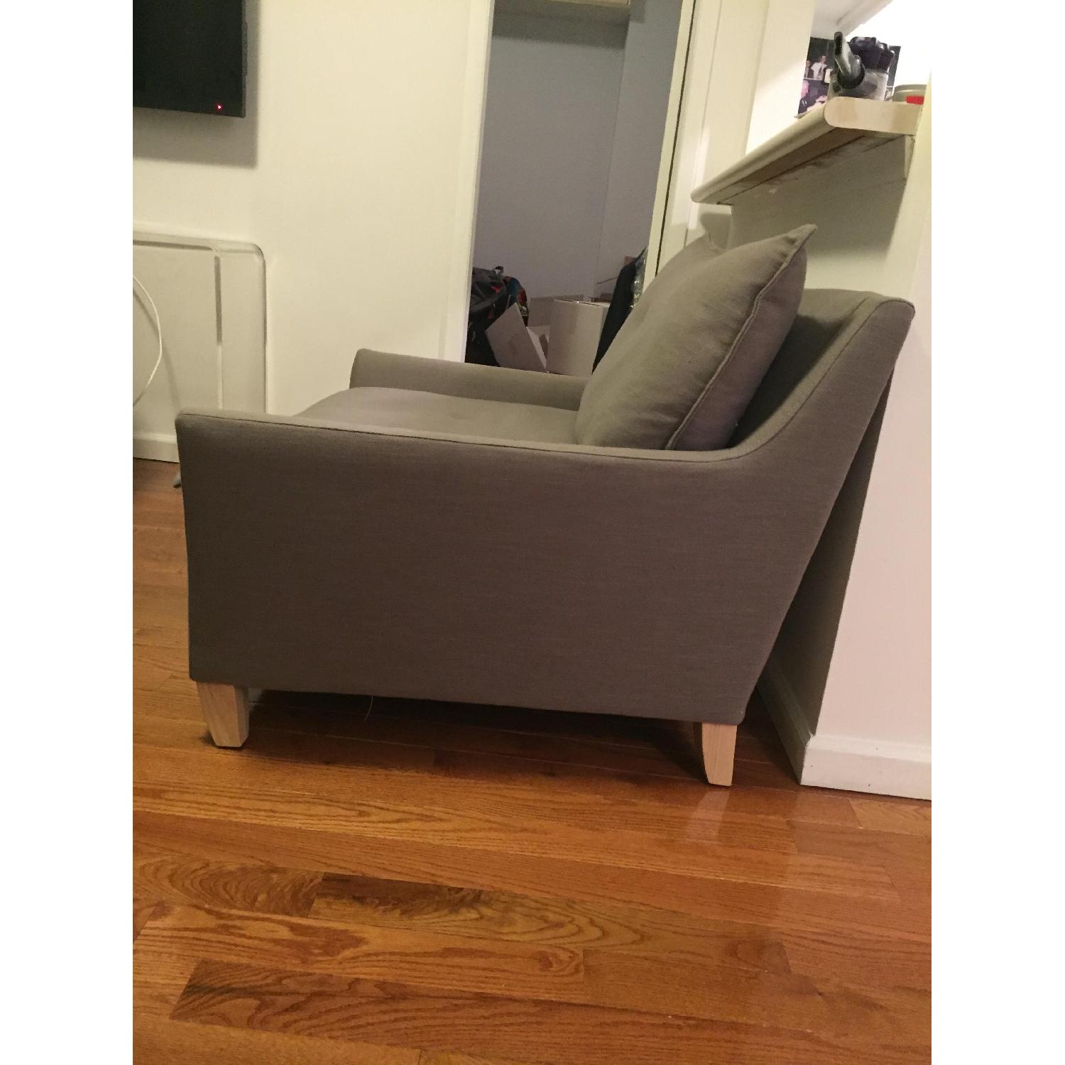 West Elm Bliss Down-Filled Chair-and-a-Half - image-1