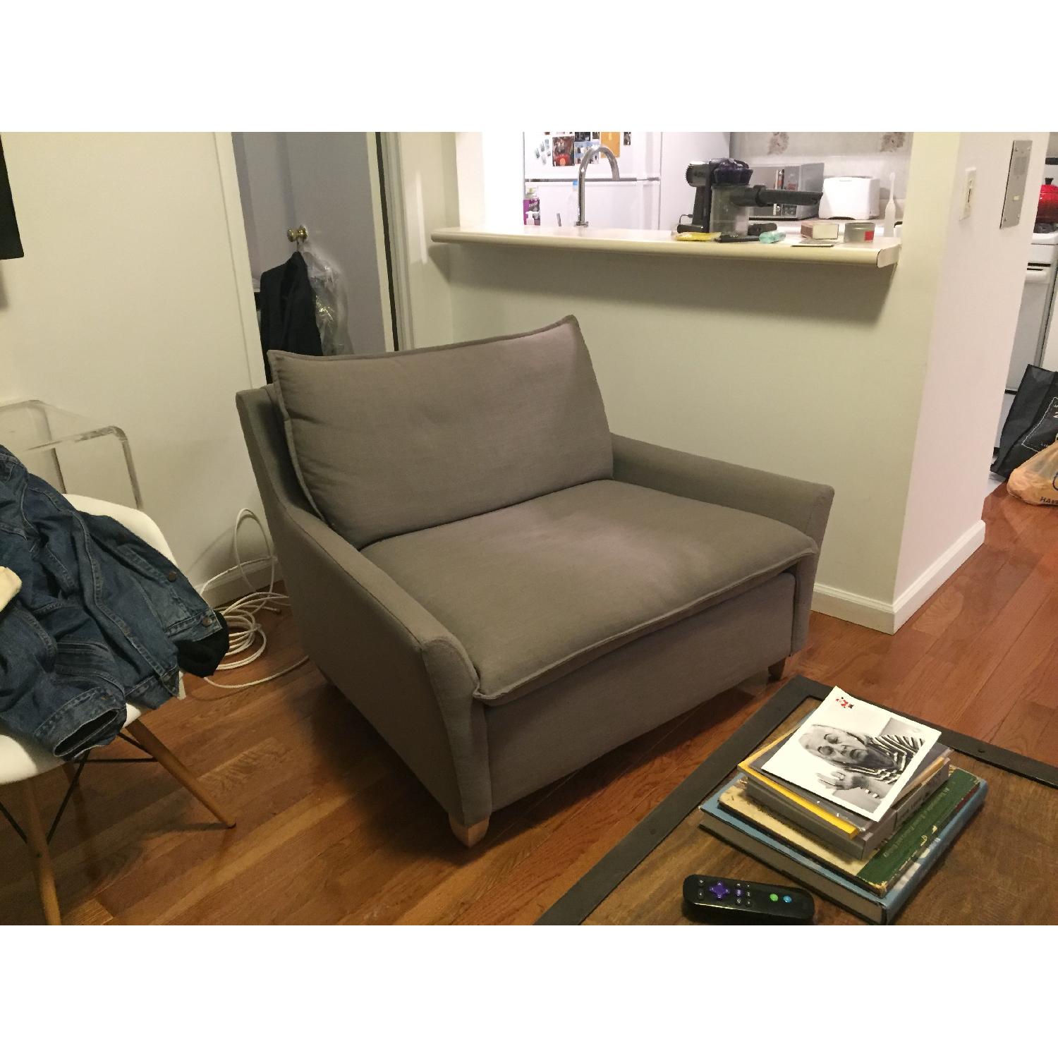 West Elm Bliss Down-Filled Chair-and-a-Half - image-7