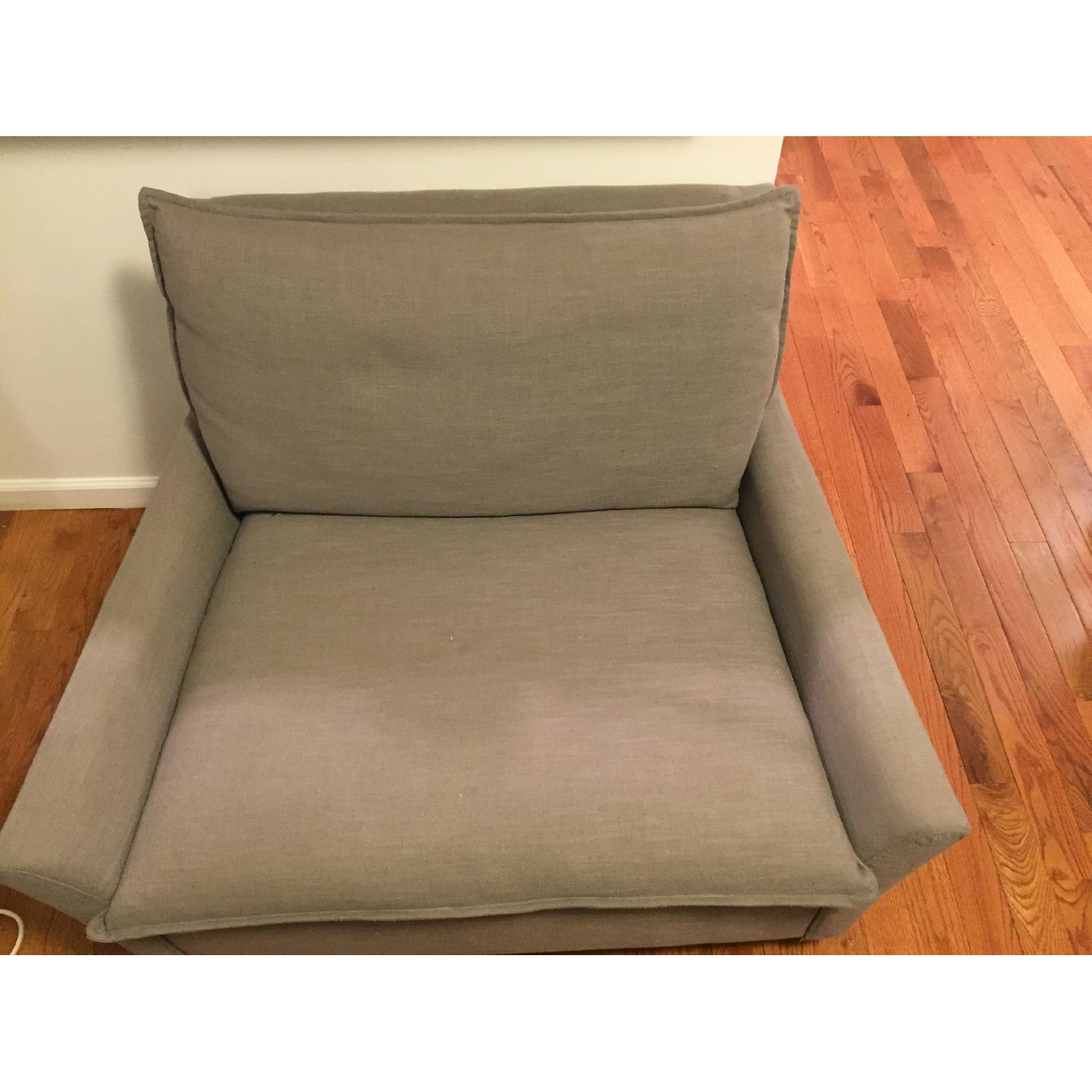 West Elm Bliss Down-Filled Chair-and-a-Half - image-9