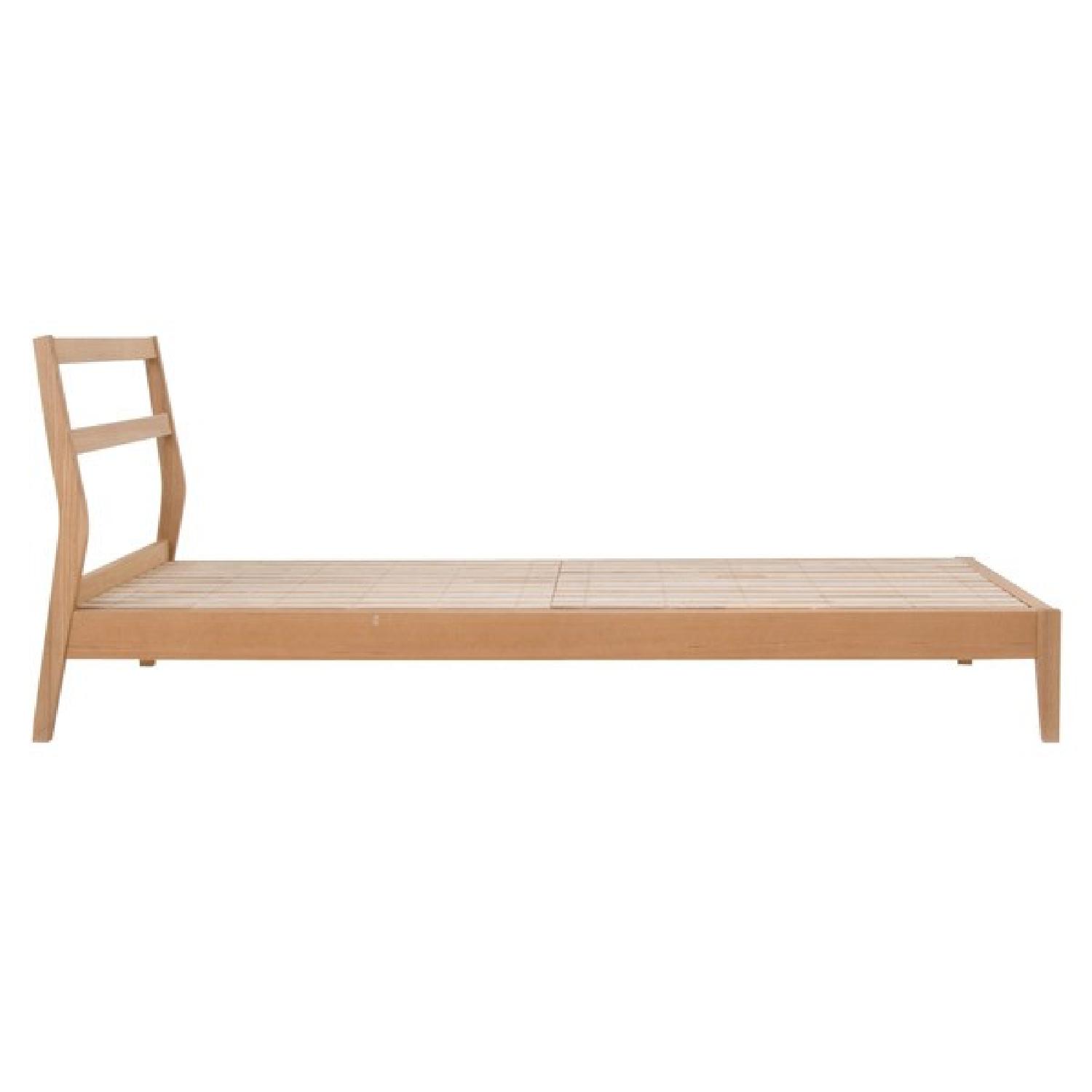 Muji of Japan Ash Wood Queen Bed Frame AptDeco