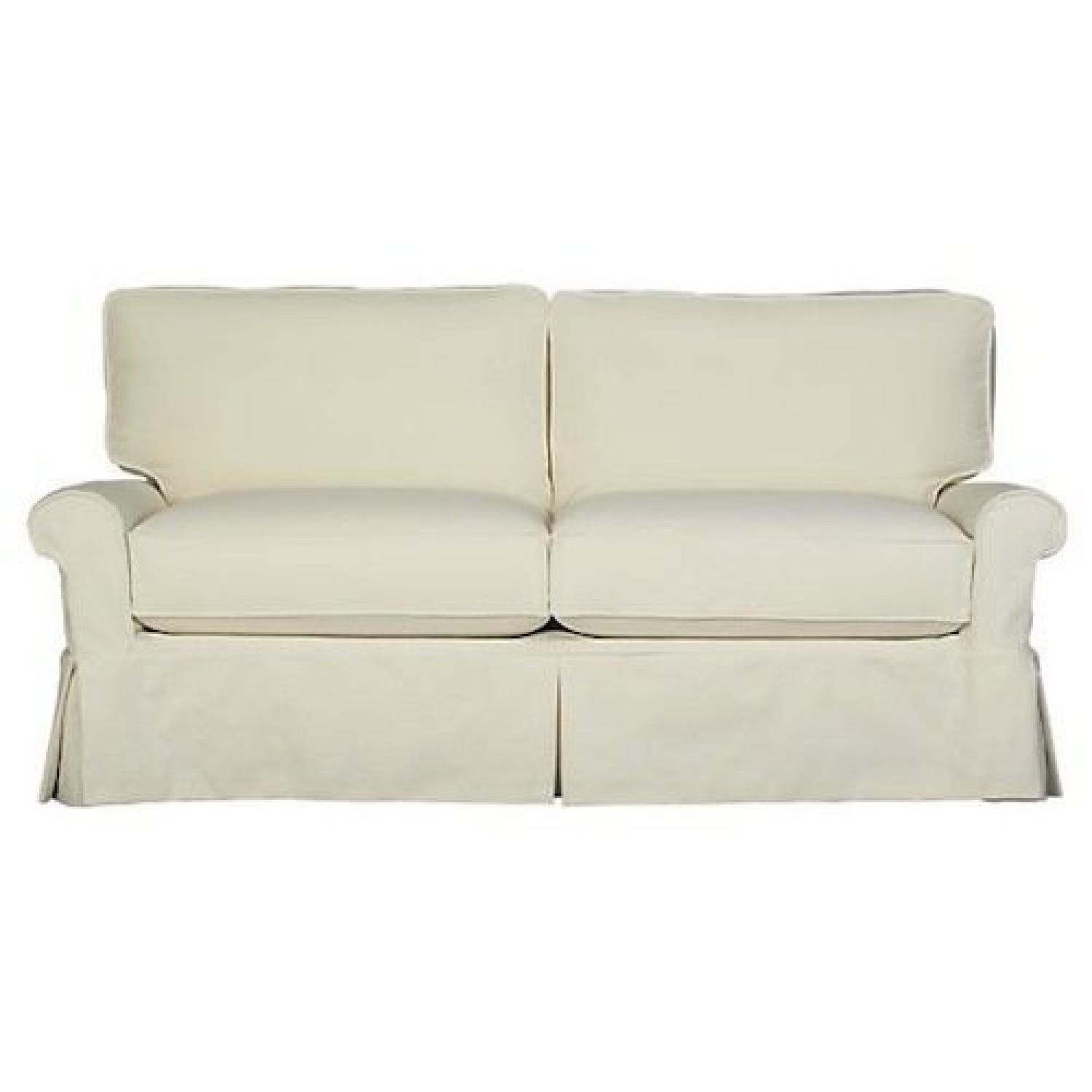 Crate & Barrel Bayside Apartment Sofa/LoveSeat - image-2