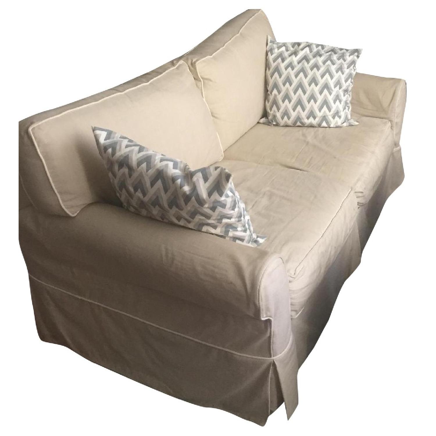 Crate & Barrel Bayside Apartment Sofa/LoveSeat - image-0