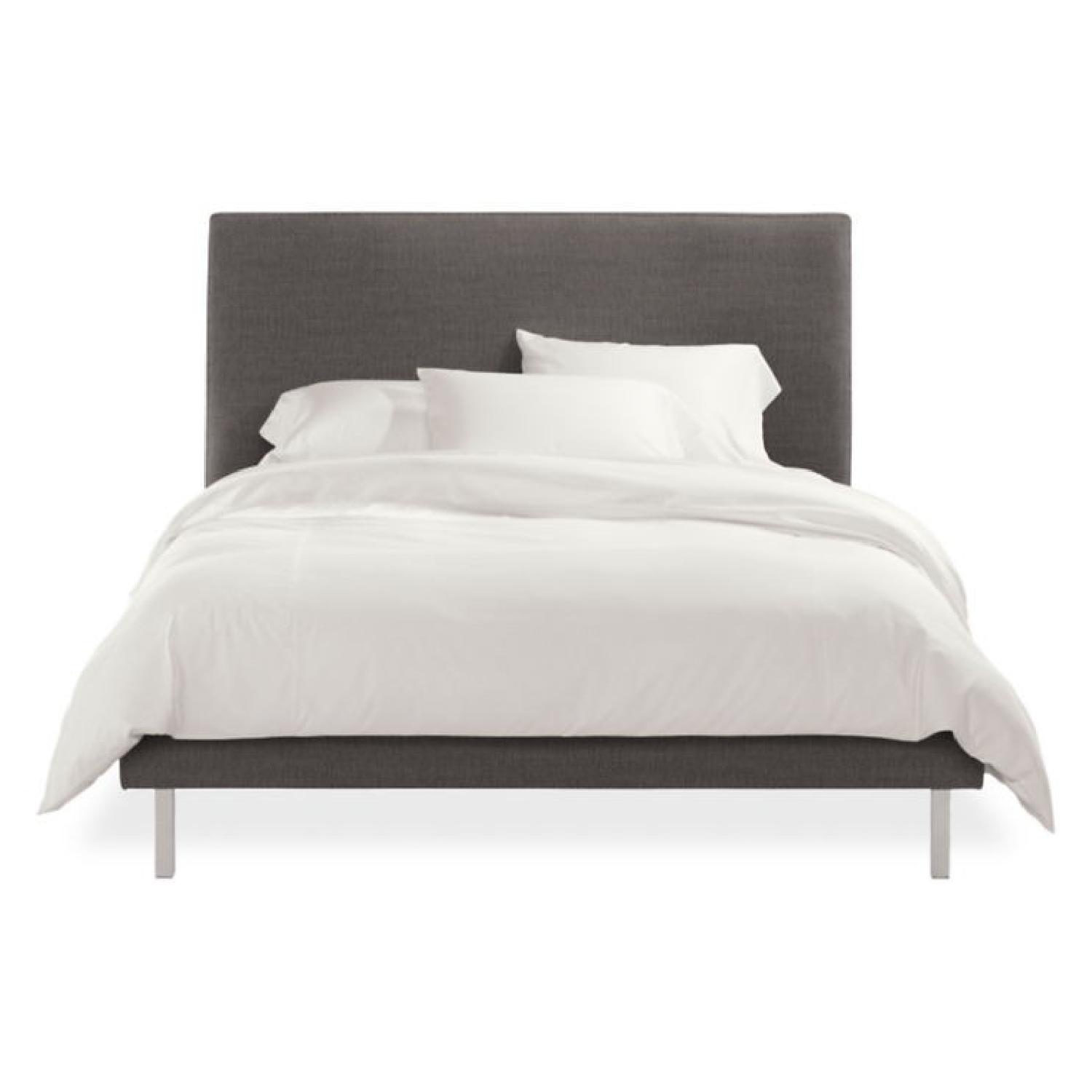 Room & Board Ella King Bed in Kismet Fabric - image-1