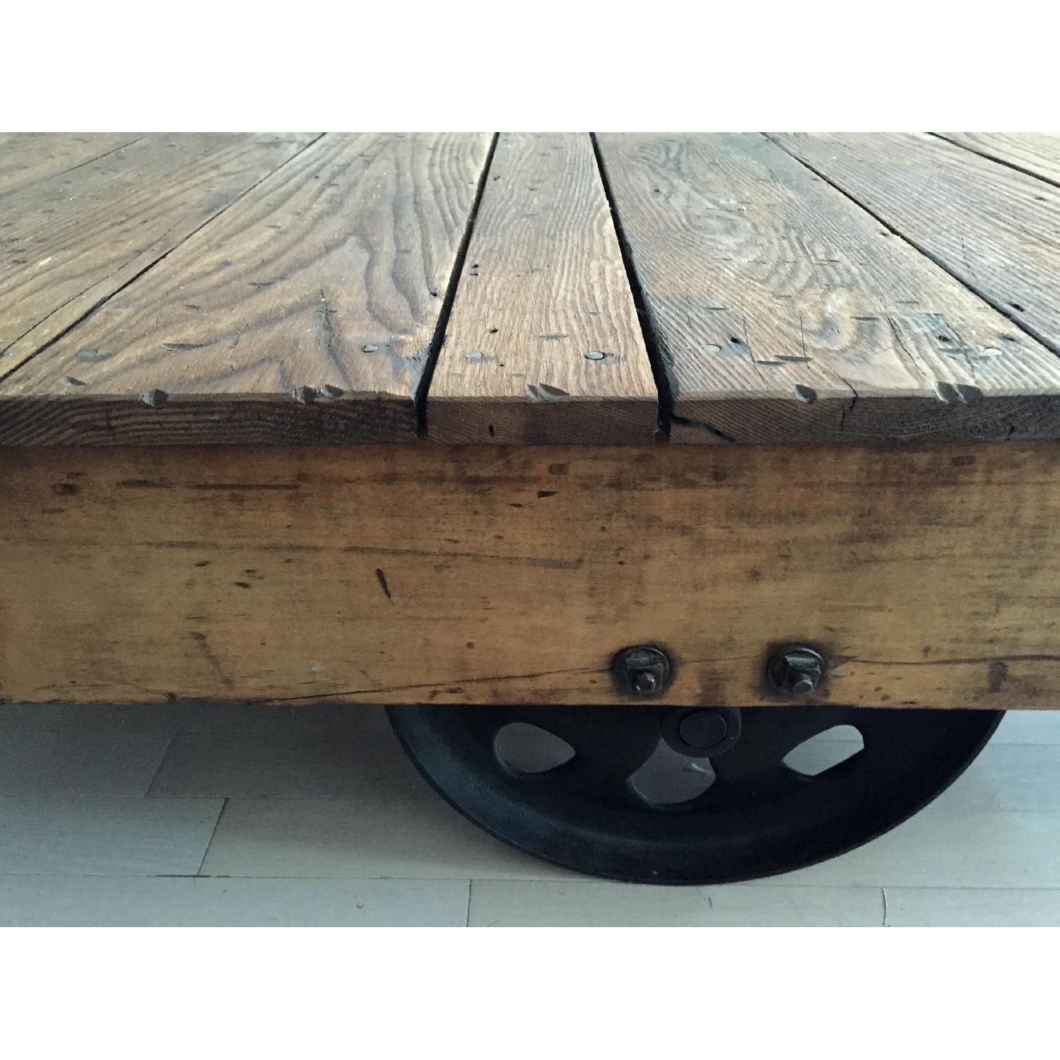 Olde Good Things Factory Cart Coffee Table - image-5