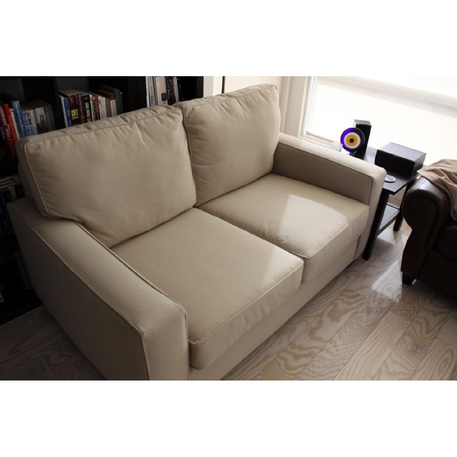 Pottery Barn Loveseat - image-2