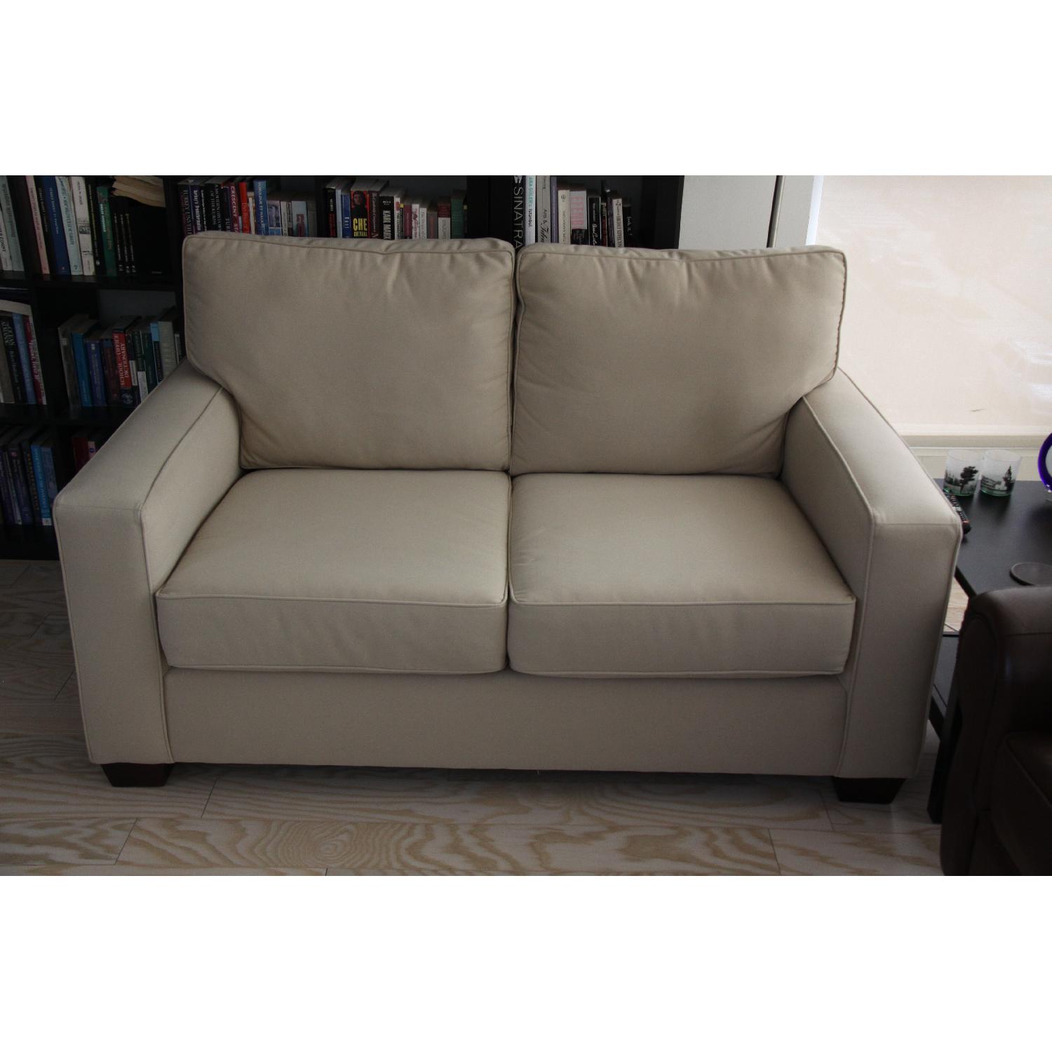 Pottery Barn Loveseat - image-3