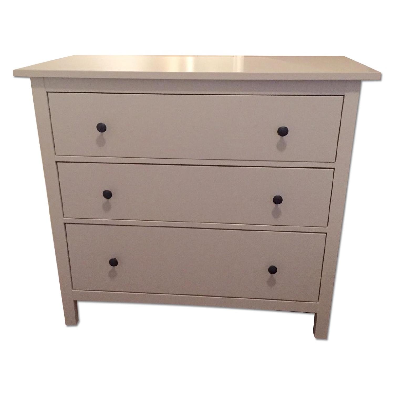 Ikea Hemnes Three Drawer Dresser AptDeco