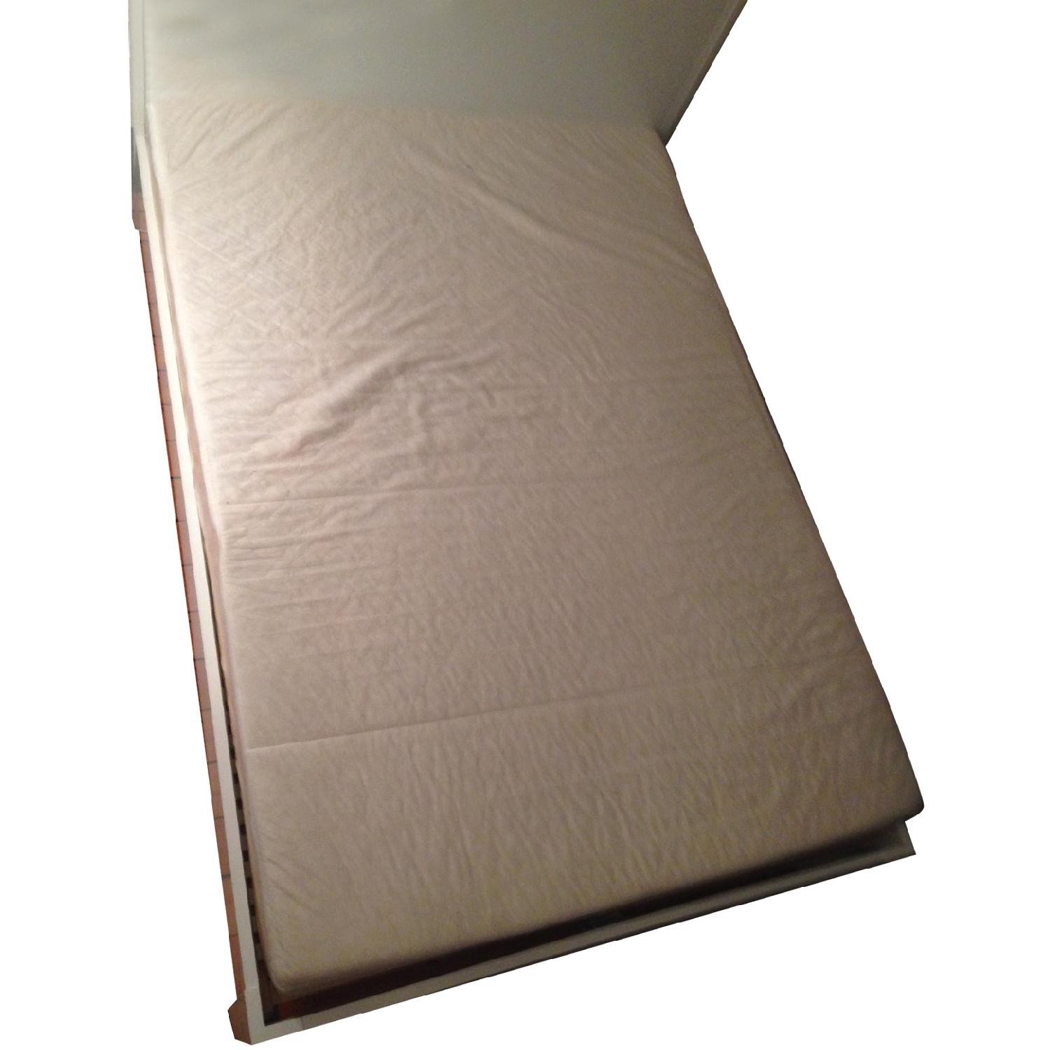 Ikea Nordli Bed Frame w/ Base/Slat AptDeco