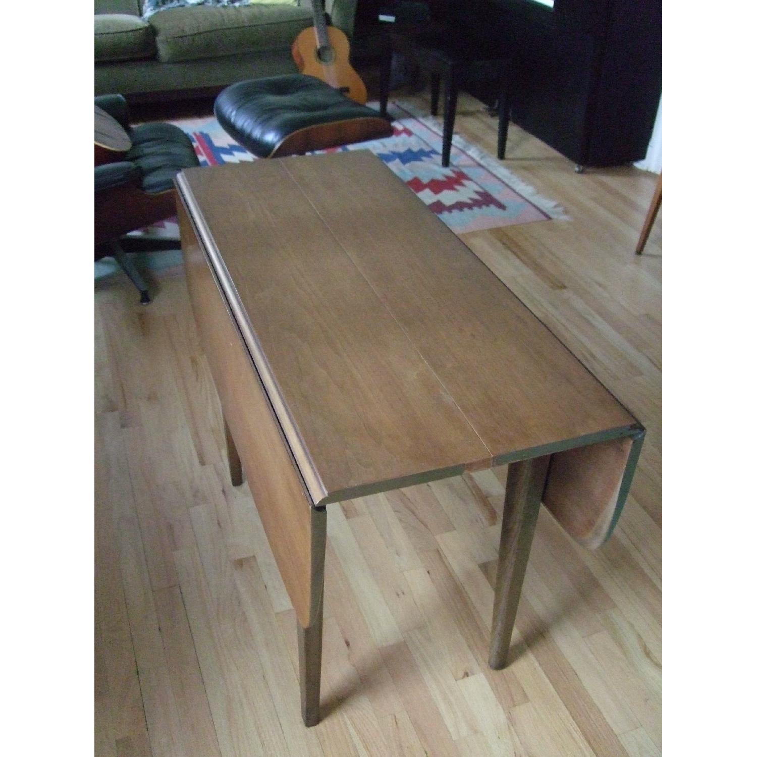 Drexel Vintage John Van Koert Drop-Leaf Extension Table - image-1