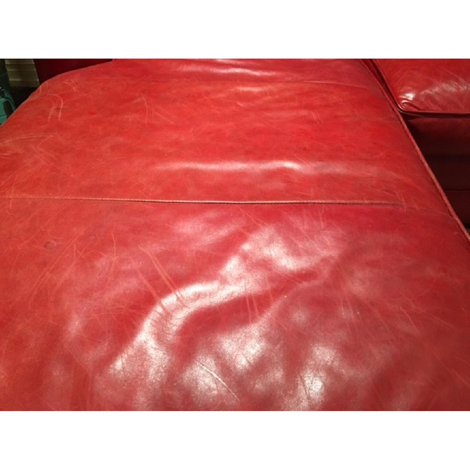 Walter E Smithe Leather Sectional - image-3