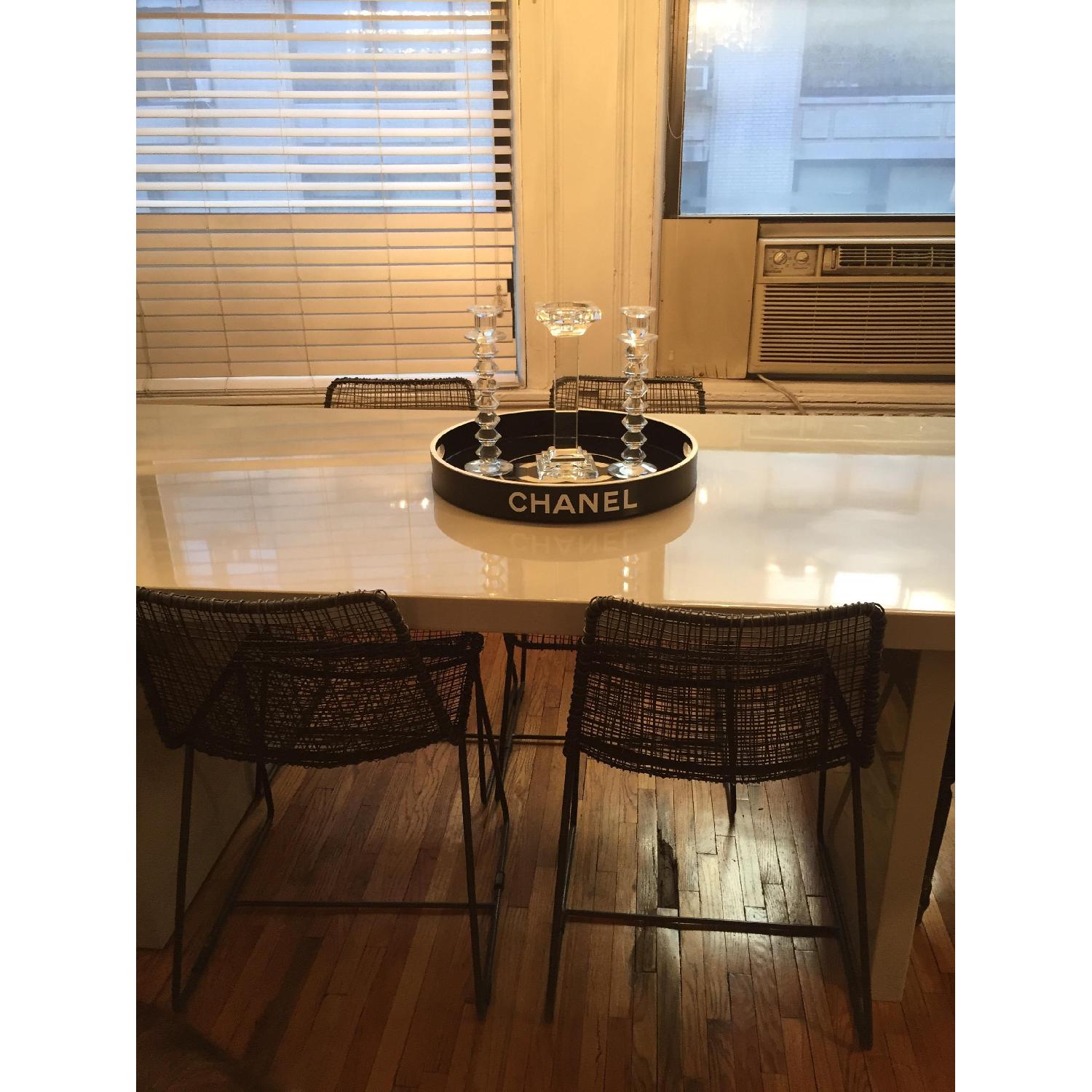 CB2 Reed Chairs - Set of 4 - image-3