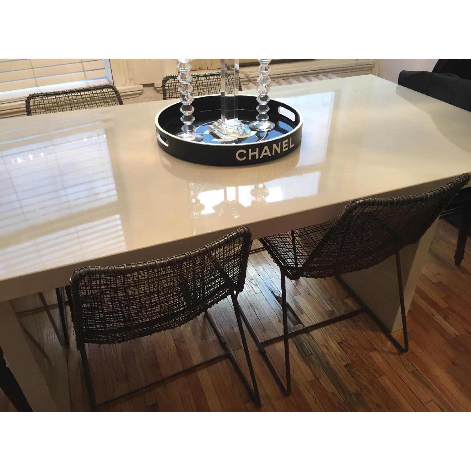 CB2 Reed Chairs - Set of 4 - image-4