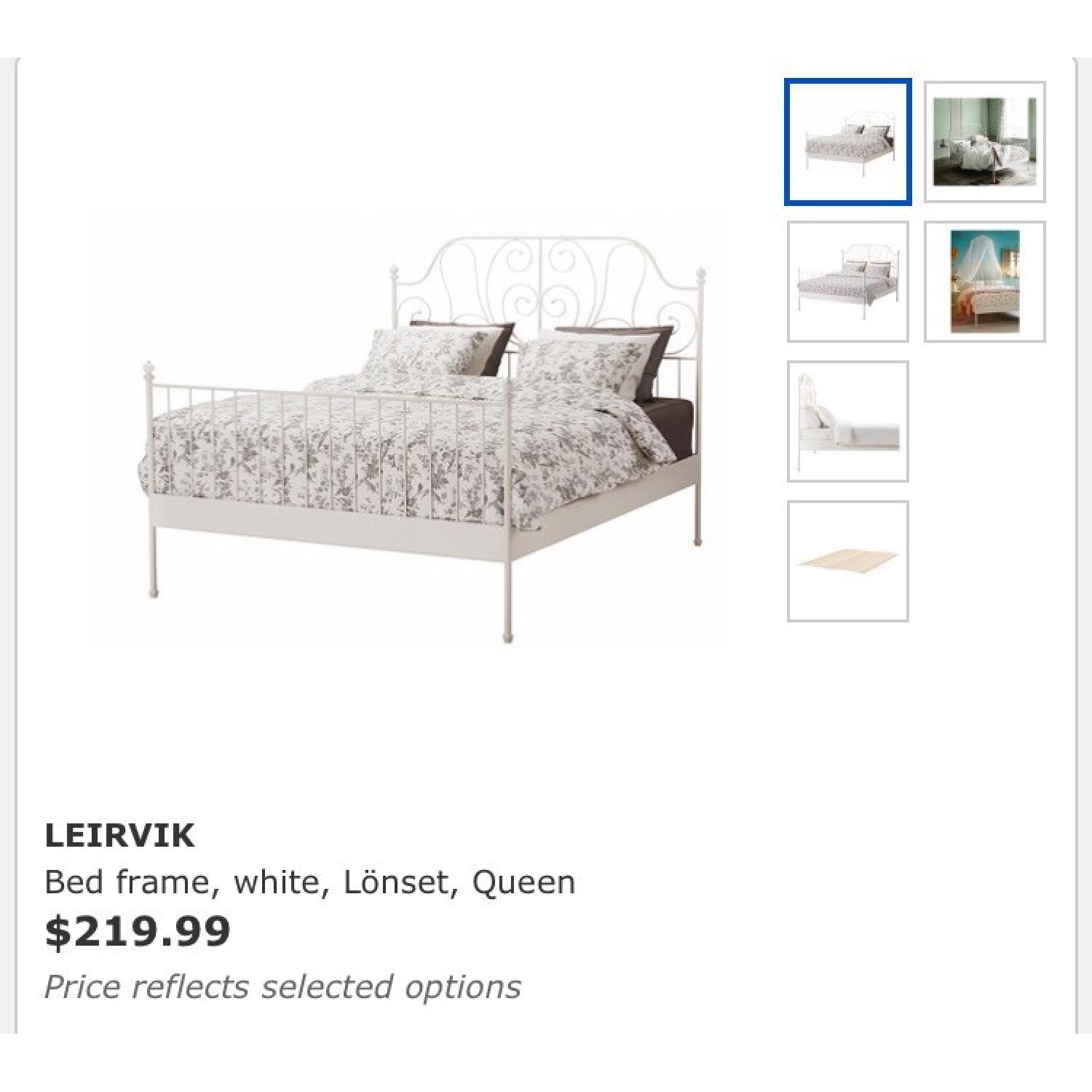Ikea Leirvik Queen Size Bed Frame - image-2