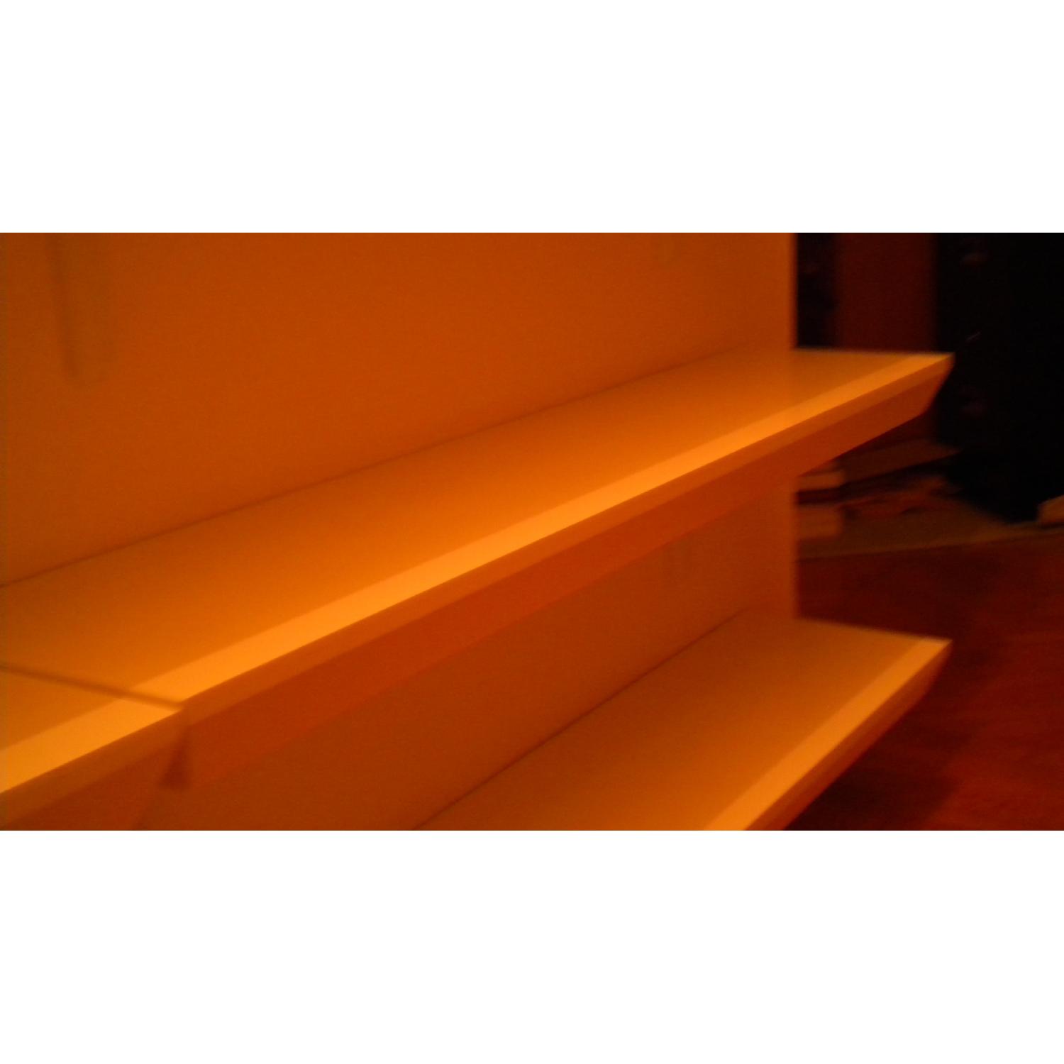 Pottery Barn White Display Shelves - Set of 9 - image-2