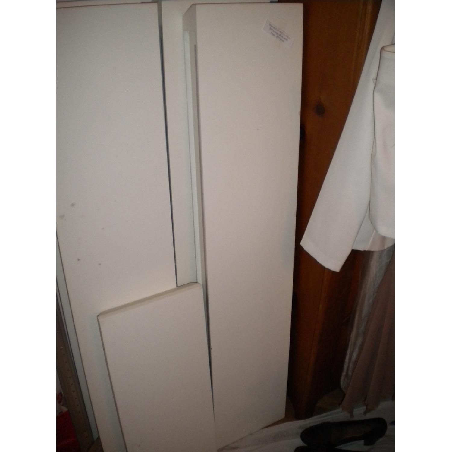 Pottery Barn White Display Shelves - Set of 9 - image-3