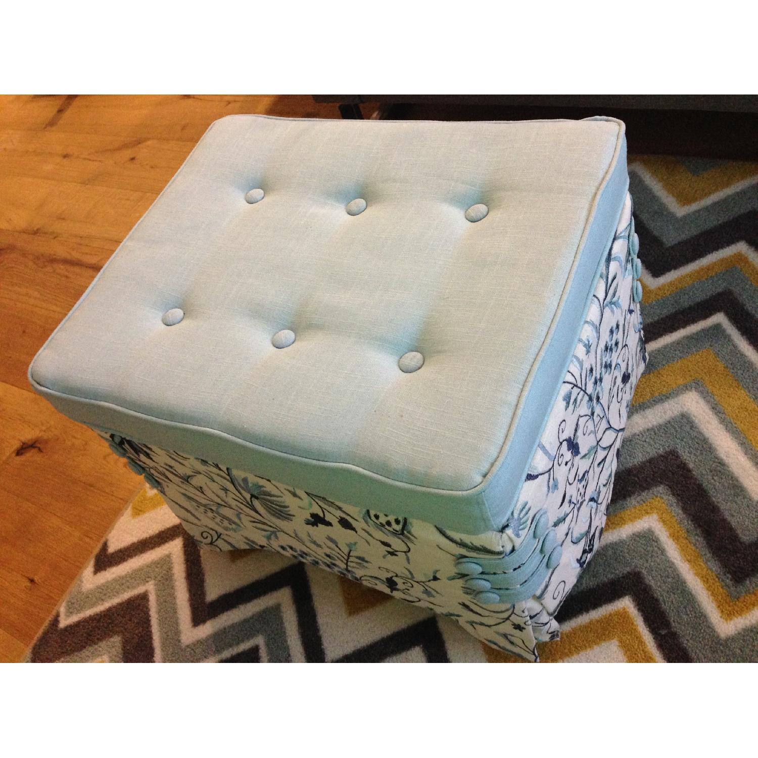 Sandy Wilson Cashmir Curved Pillow Top Ottoman - image-4