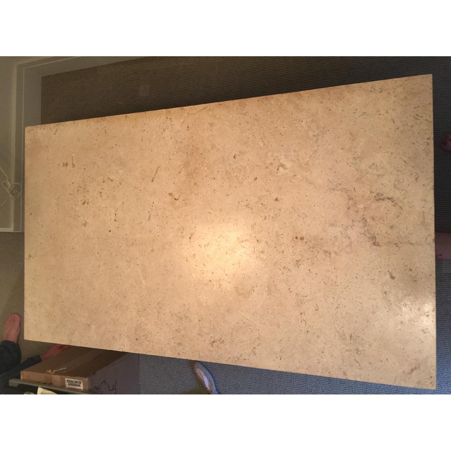 Crate & Barrel Parsons Rectangular Coffee Table - image-3