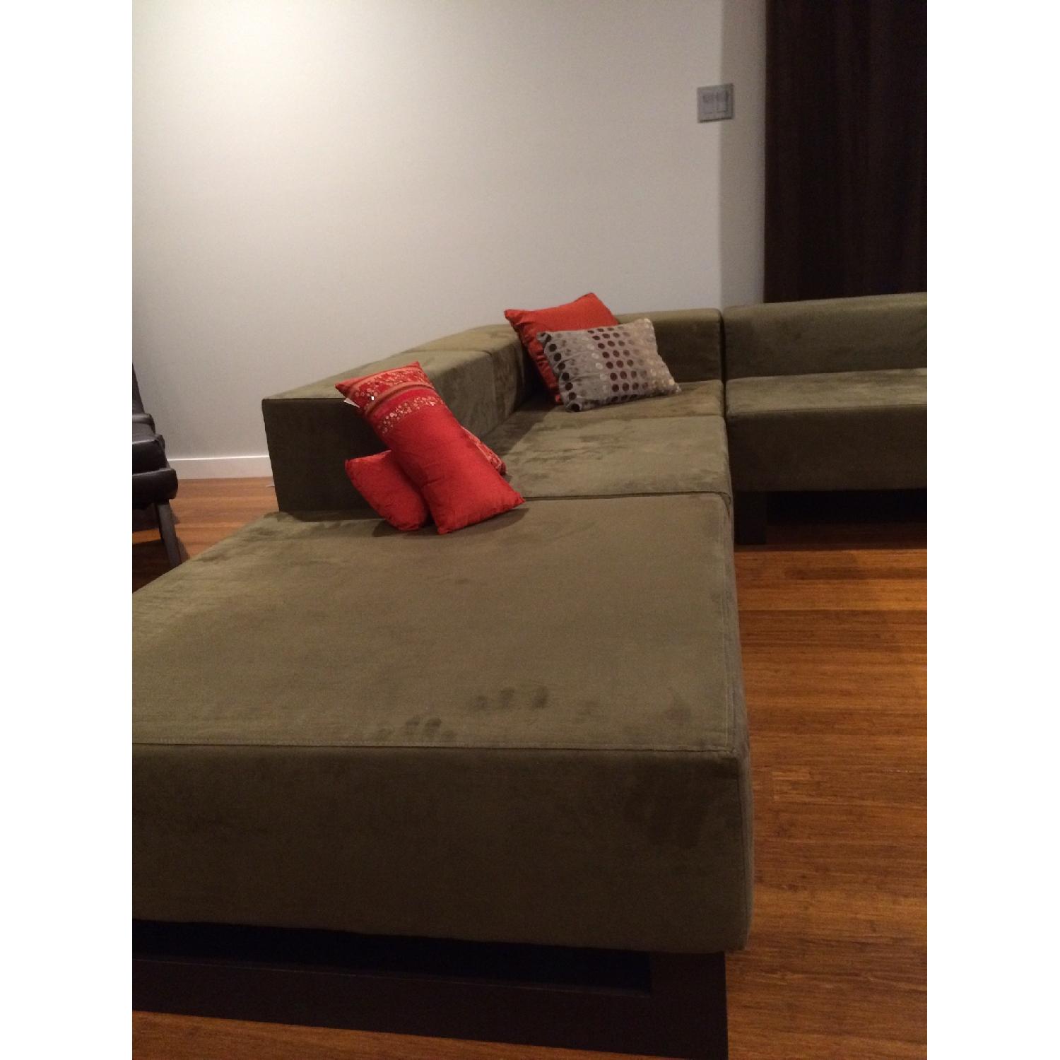 West Elm Tillary Modular Sectional with Ottoman - image-3