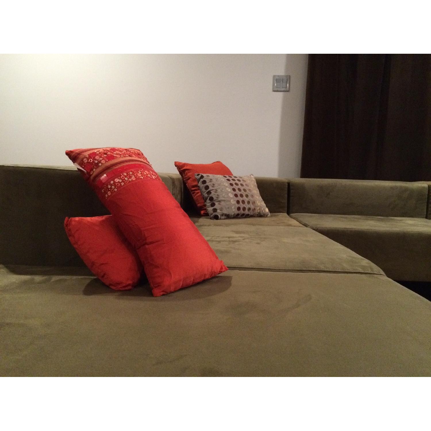 West Elm Tillary Modular Sectional with Ottoman - image-5