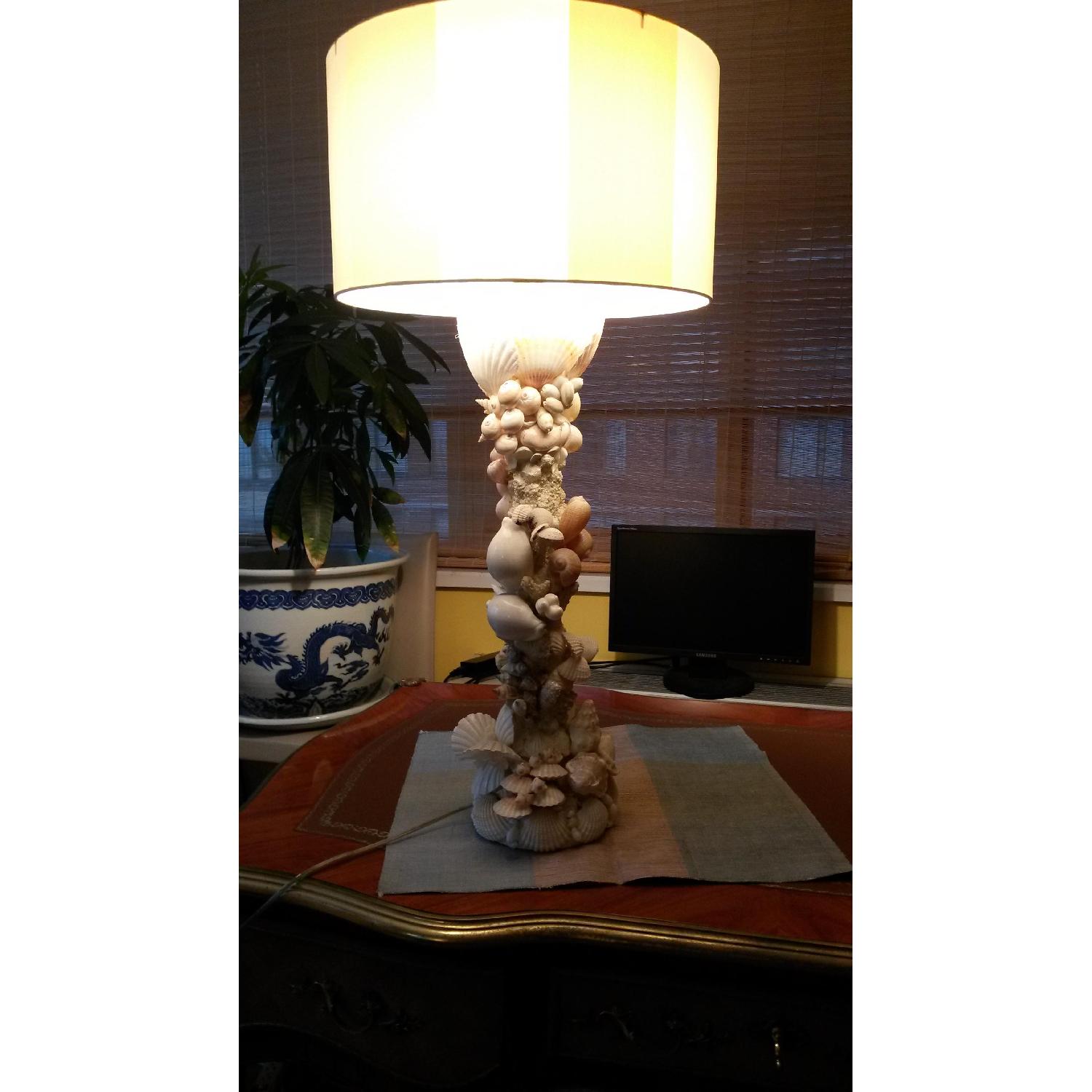 Large Shell Lamp - image-1