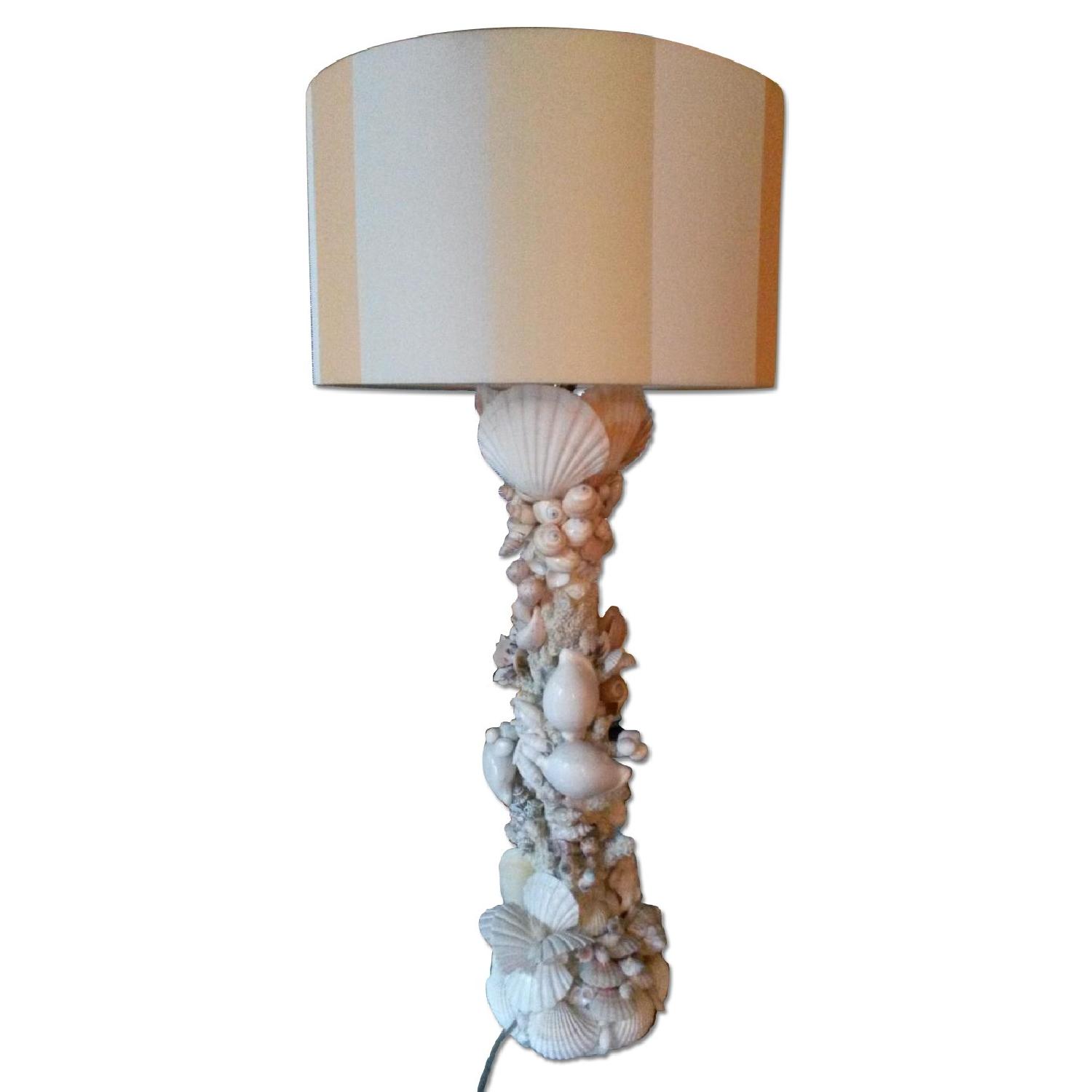Large Shell Lamp - image-0