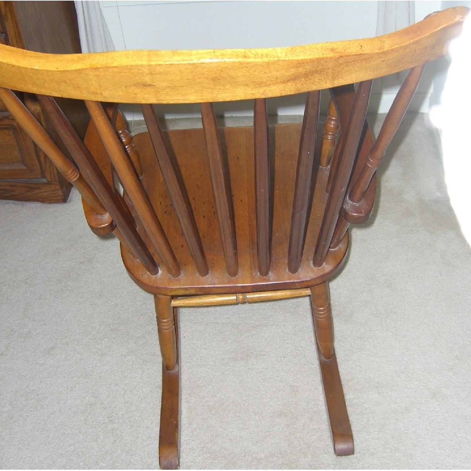Vintage Classic Wood Rocking Chair - image-2