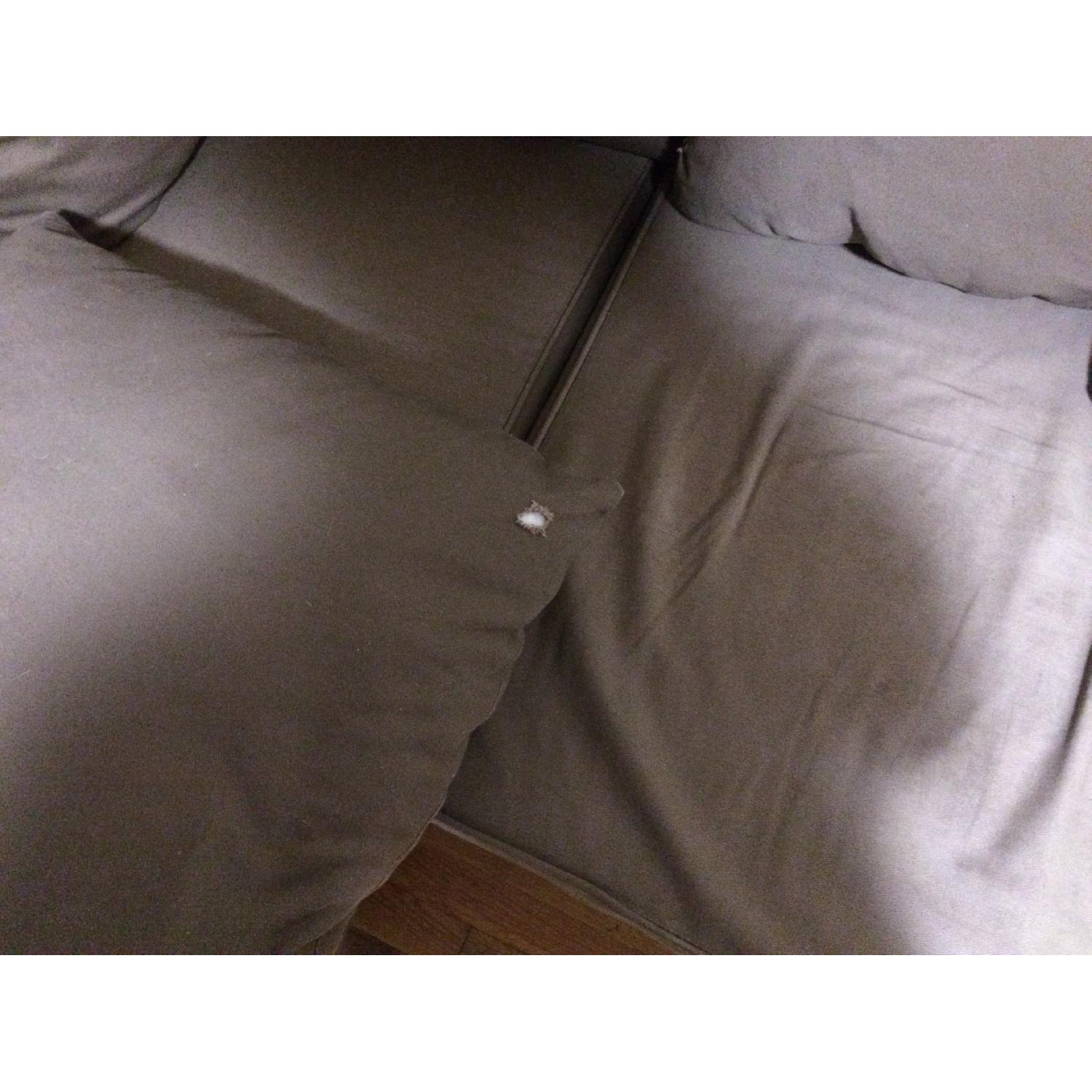 Ikea Moheda Brown Sofa Bed - image-6