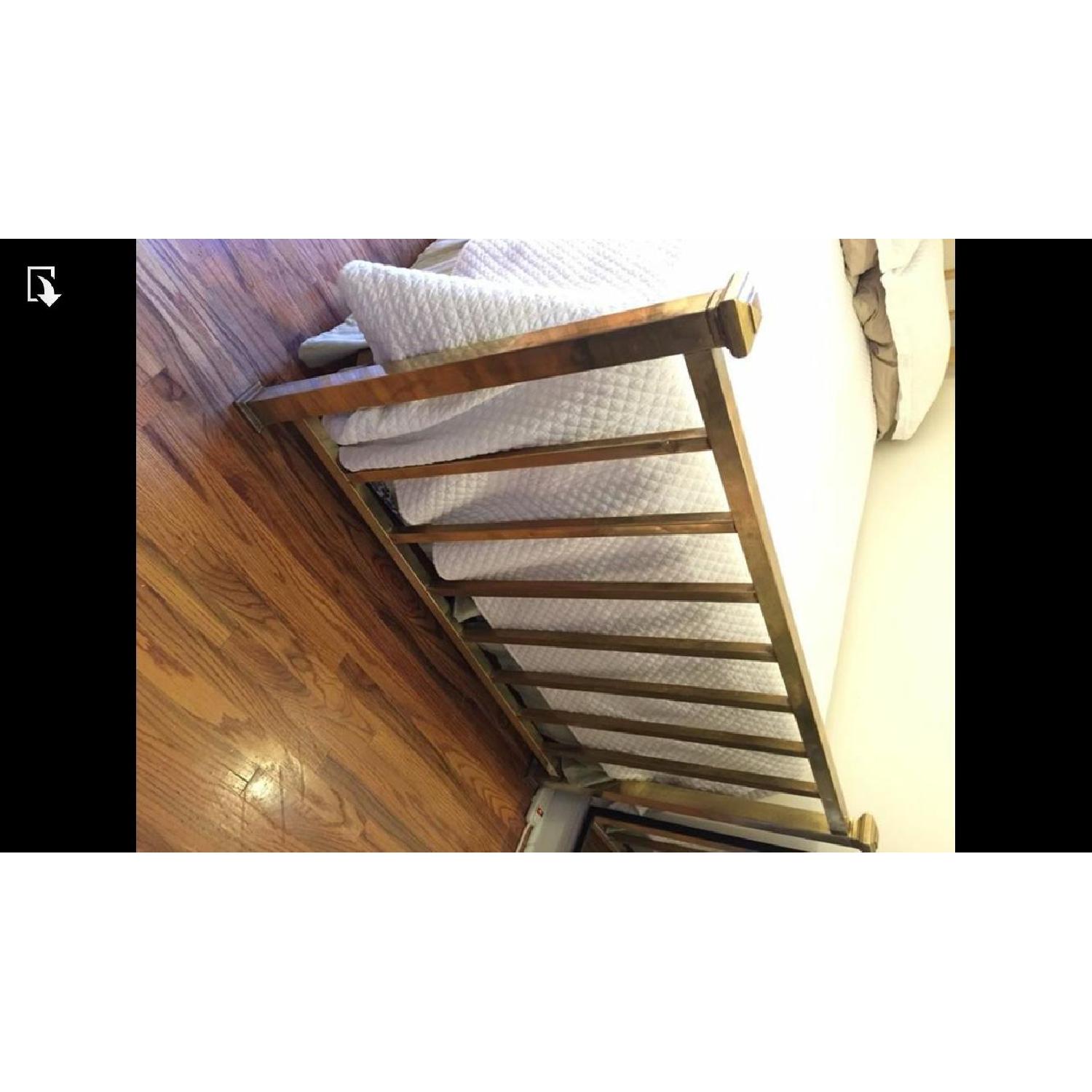 Full Size Antique Style Solid Brass Bed - image-2