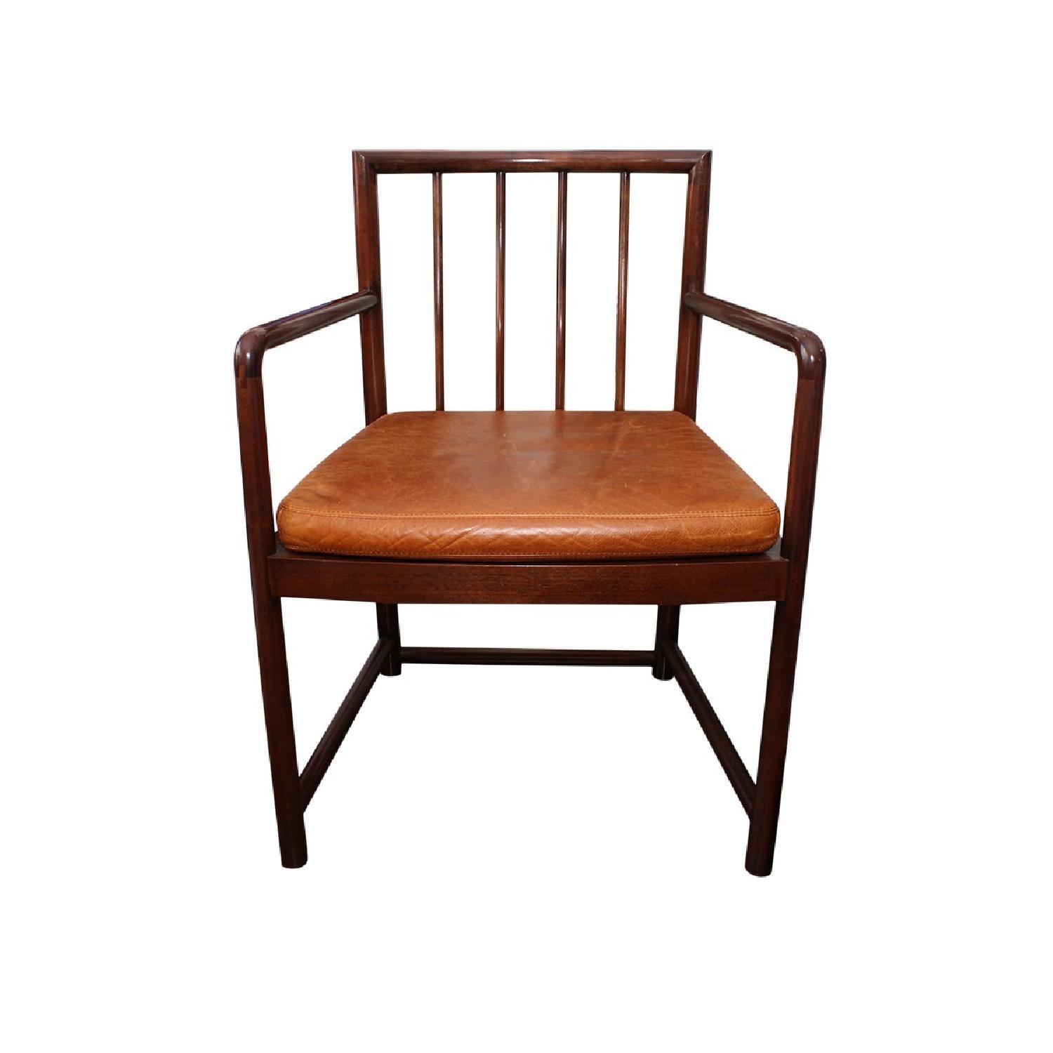 Bolier & Co Leather Dining Chairs - Set of 6 - image-1