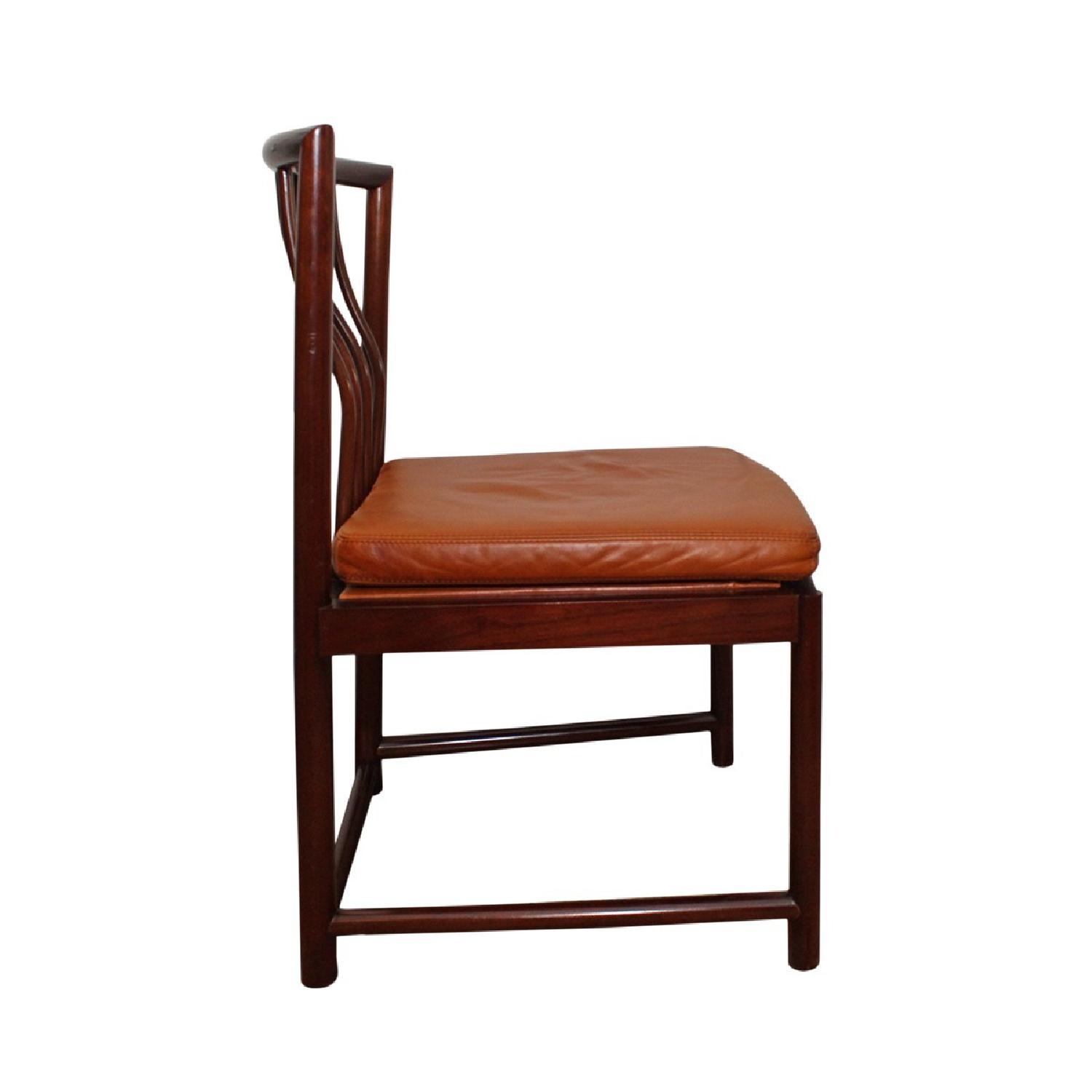 Bolier & Co Leather Dining Chairs - Set of 6 - image-4