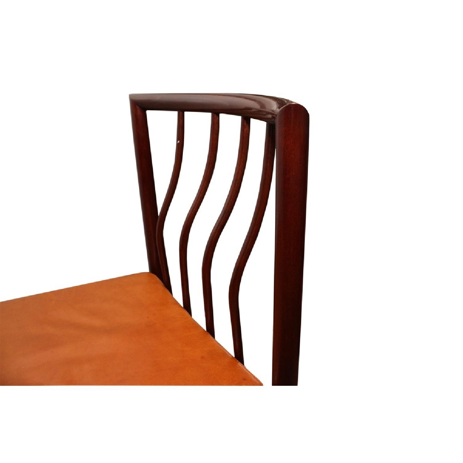 Bolier & Co Leather Dining Chairs - Set of 6 - image-6