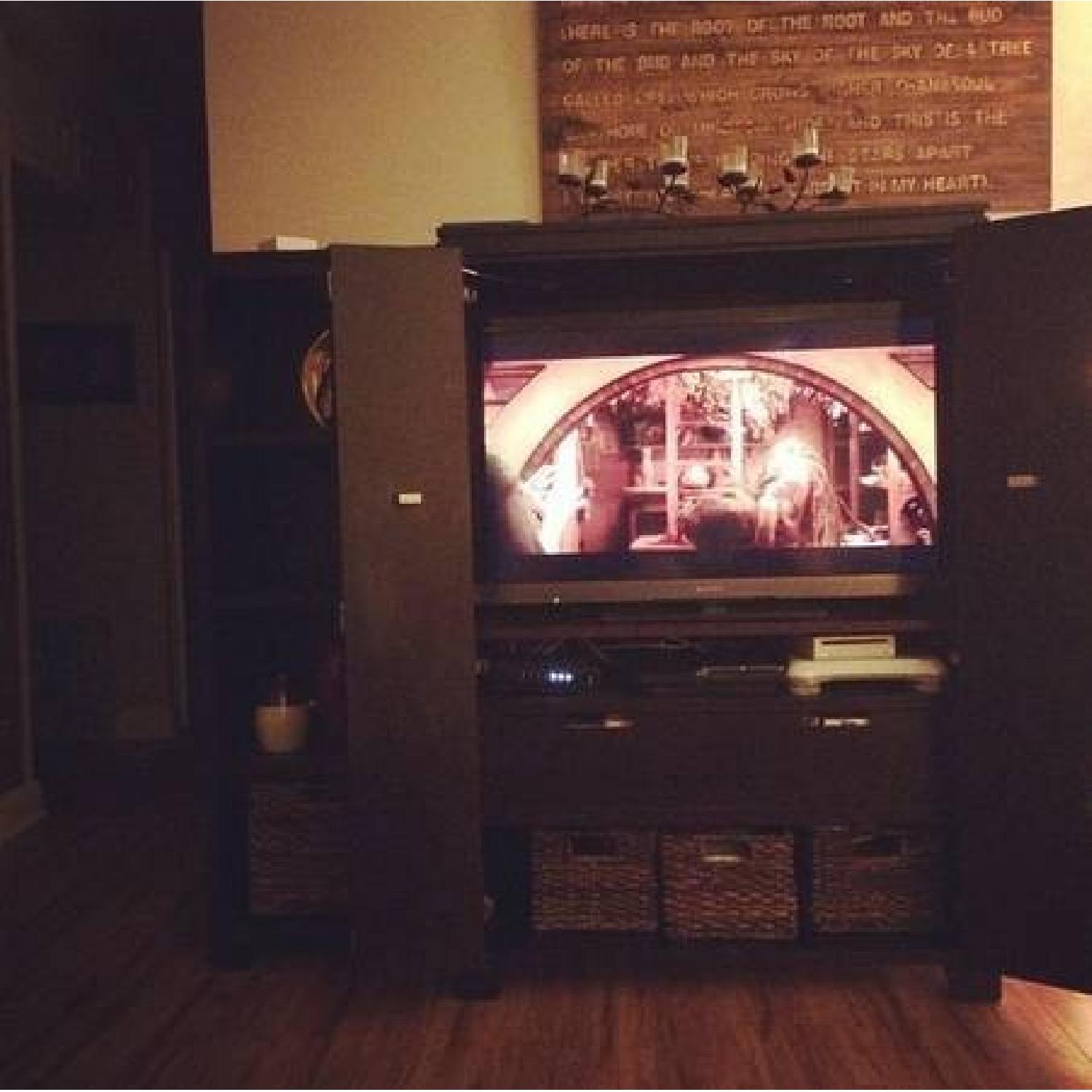 Baronet TV Stand and Matching Bookshelves - image-4