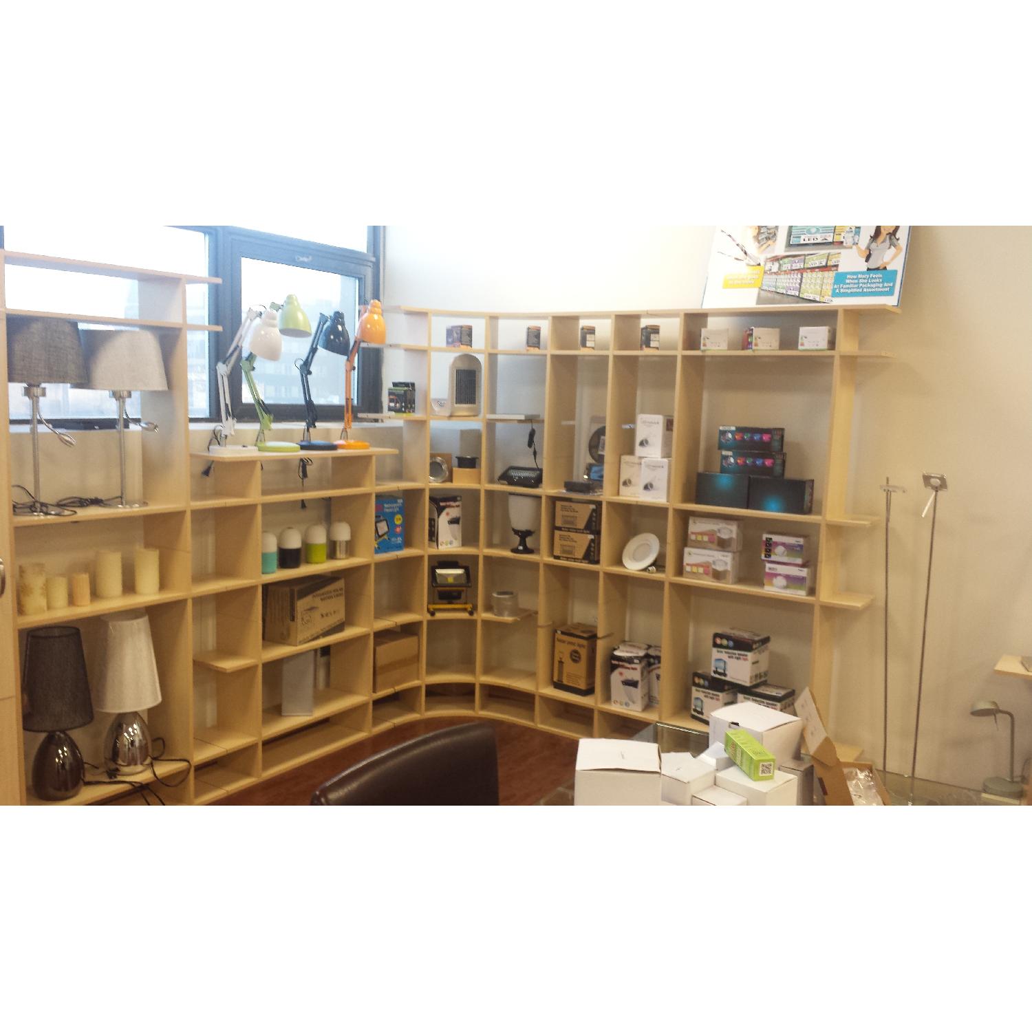13 Piece Connectable Shelving Unit - image-1