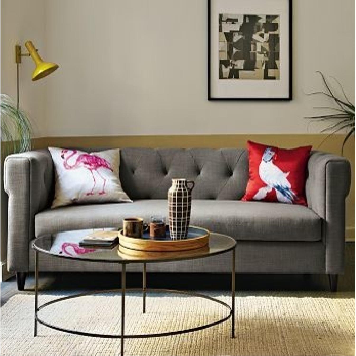 West Elm Foxed Mirror Coffee Table - image-2