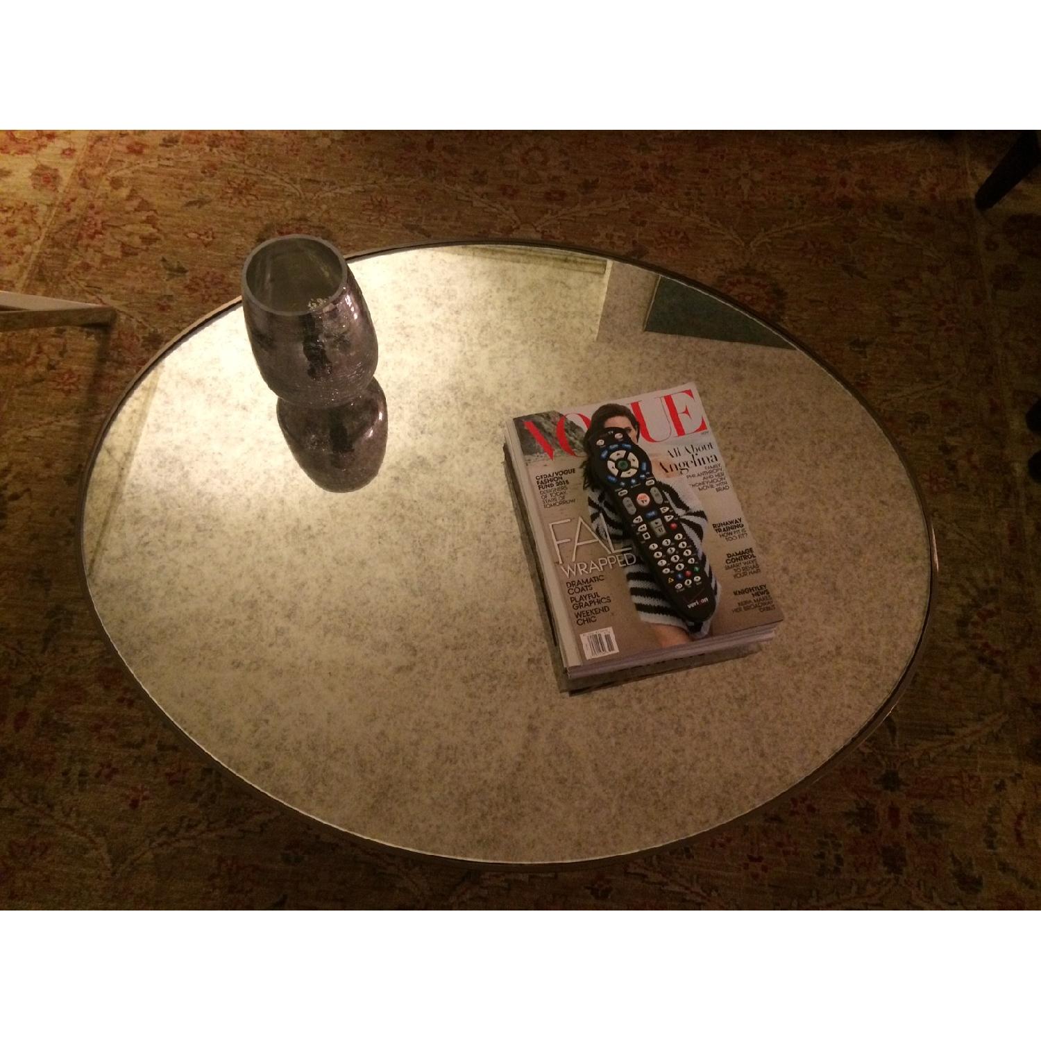 West Elm Foxed Mirror Coffee Table - image-4