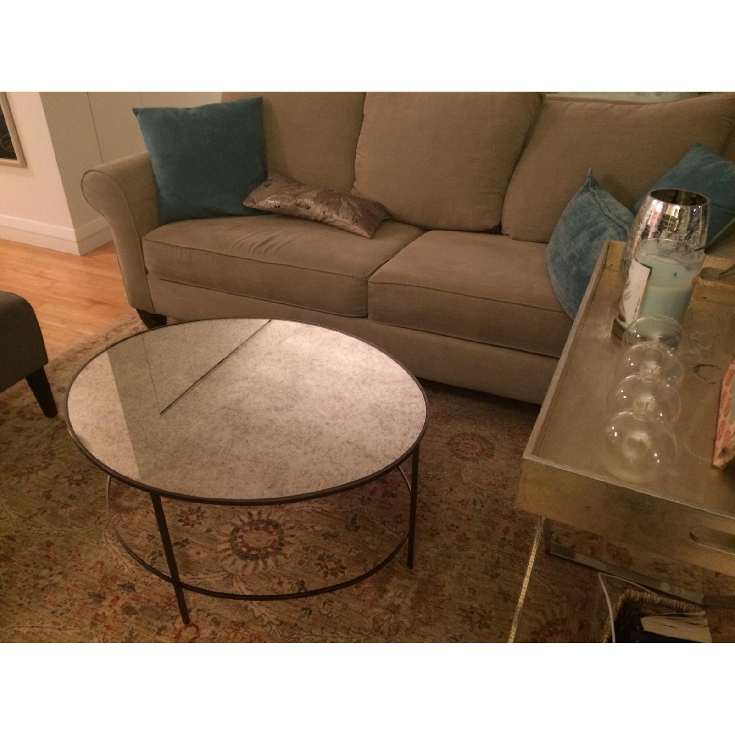 West Elm Foxed Mirror Coffee Table - image-6