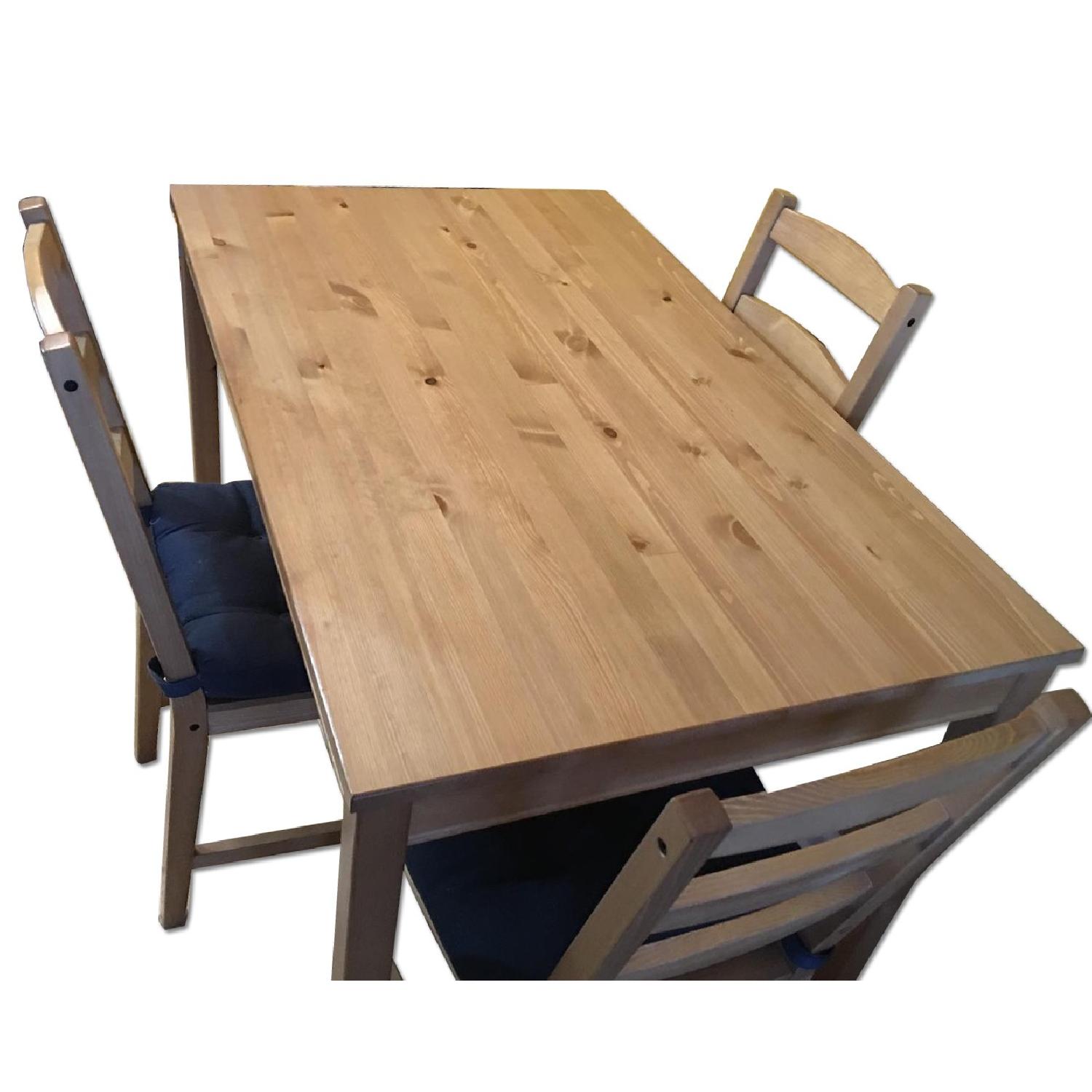 Ikea Jokkmokk 5 Piece Dining Room Set - AptDeco