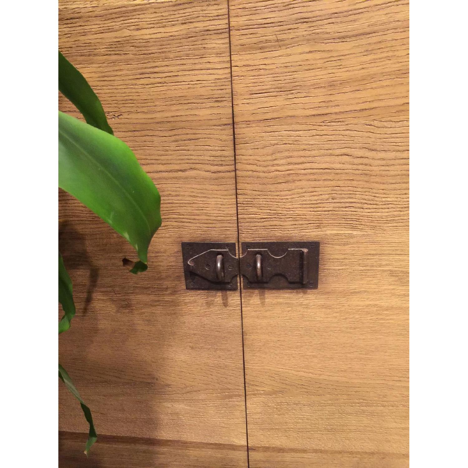 Restoration Hardware Heirloom Silver-Chest Double-Door Cabinet - image-5