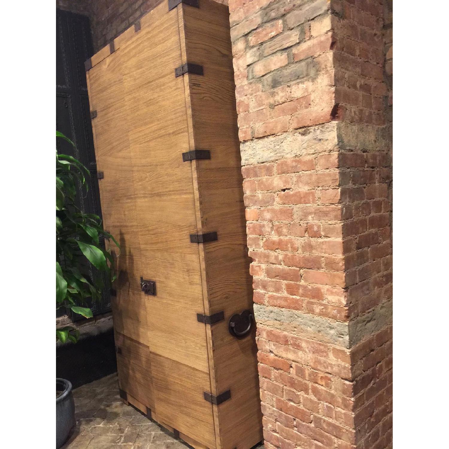 Restoration Hardware Heirloom Silver-Chest Double-Door Cabinet - image-6