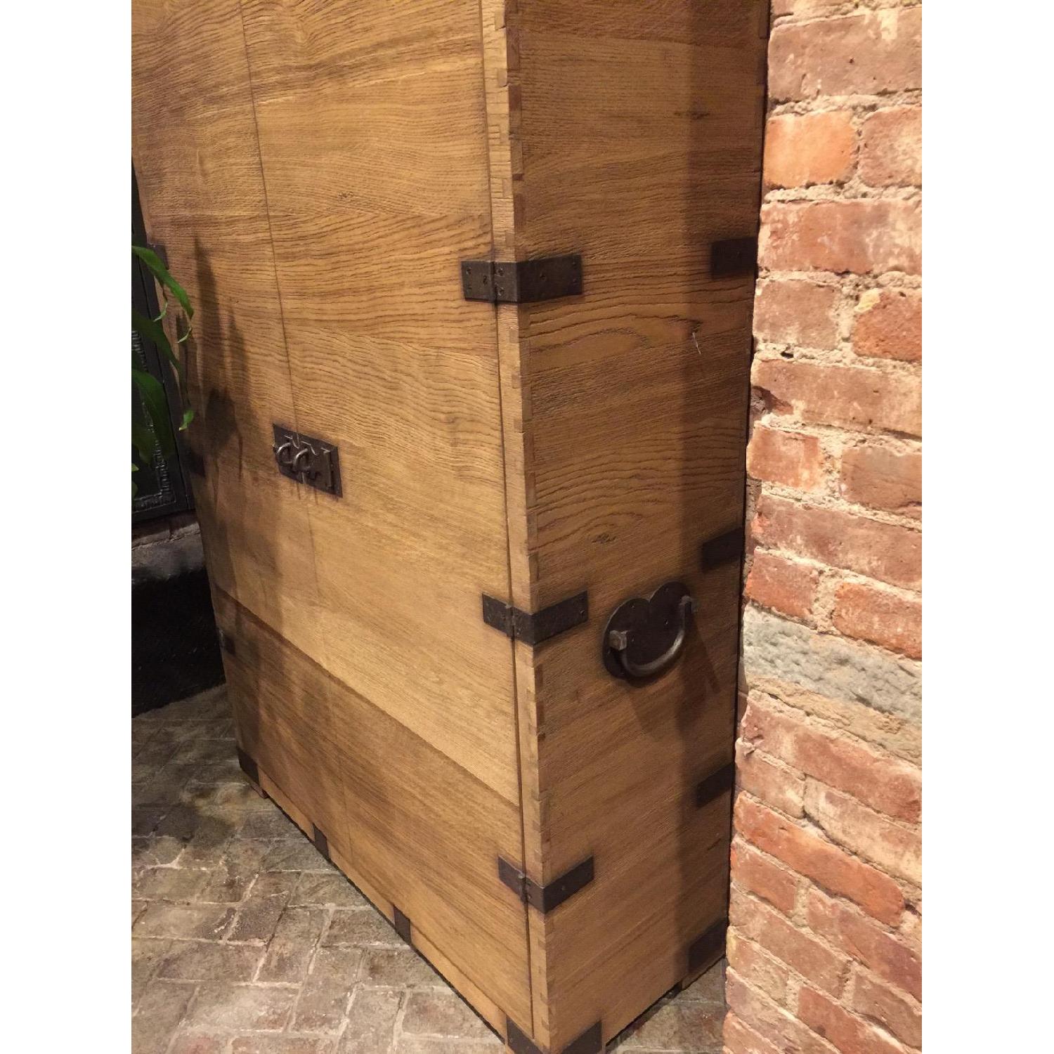 Restoration Hardware Heirloom Silver-Chest Double-Door Cabinet - image-7