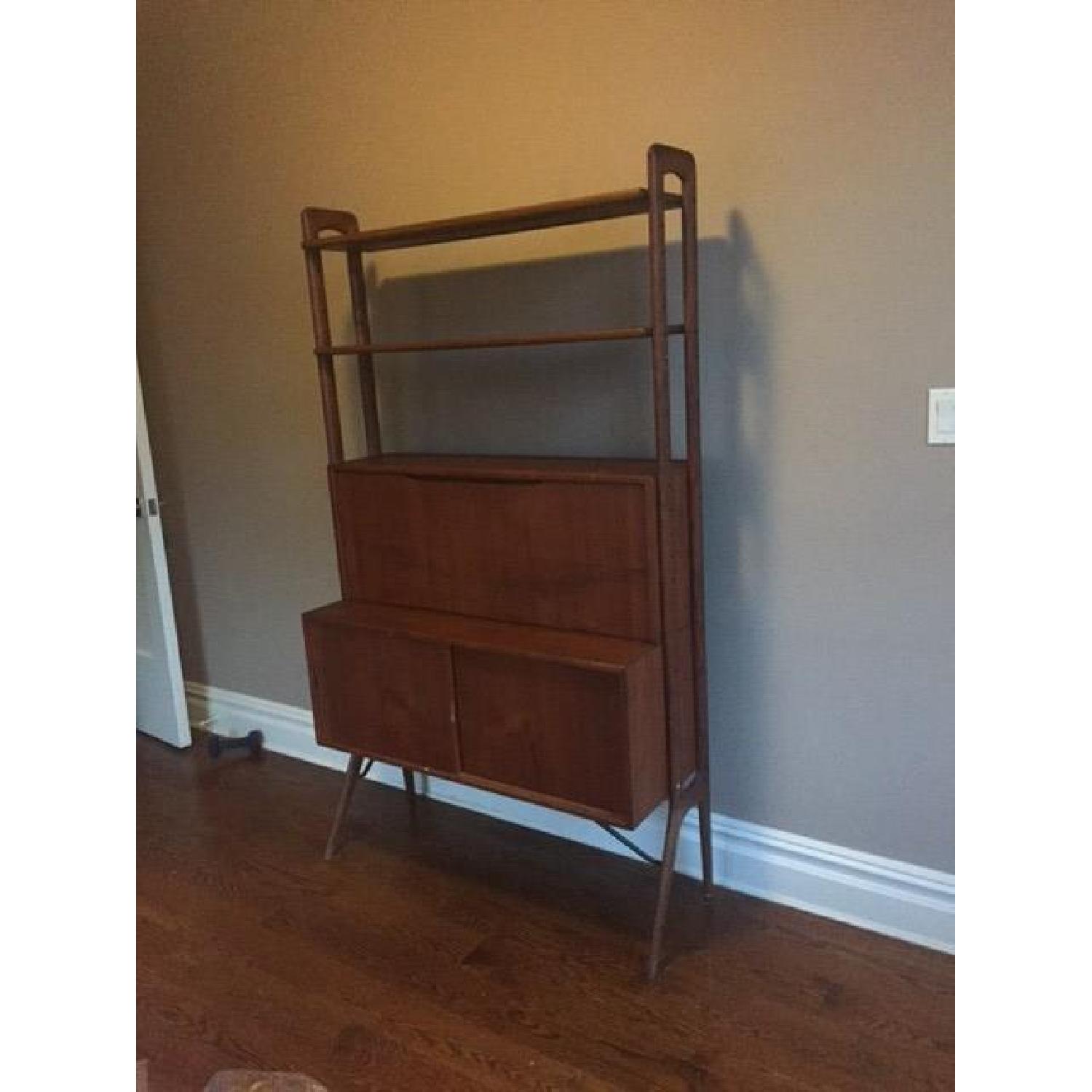 Mid-Century Modern Secretary Desk - image-2