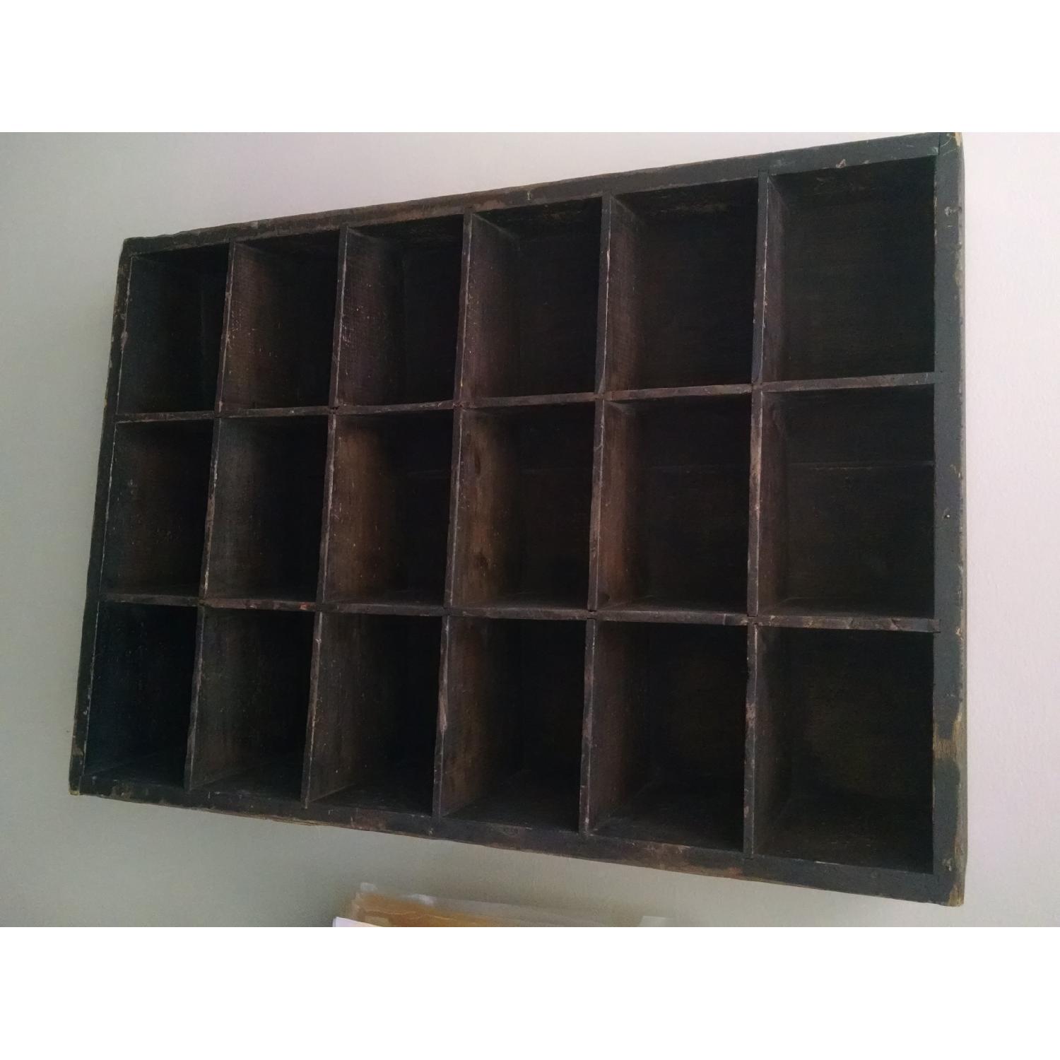 Vintage Cubbies/Shelving Unit - image-1