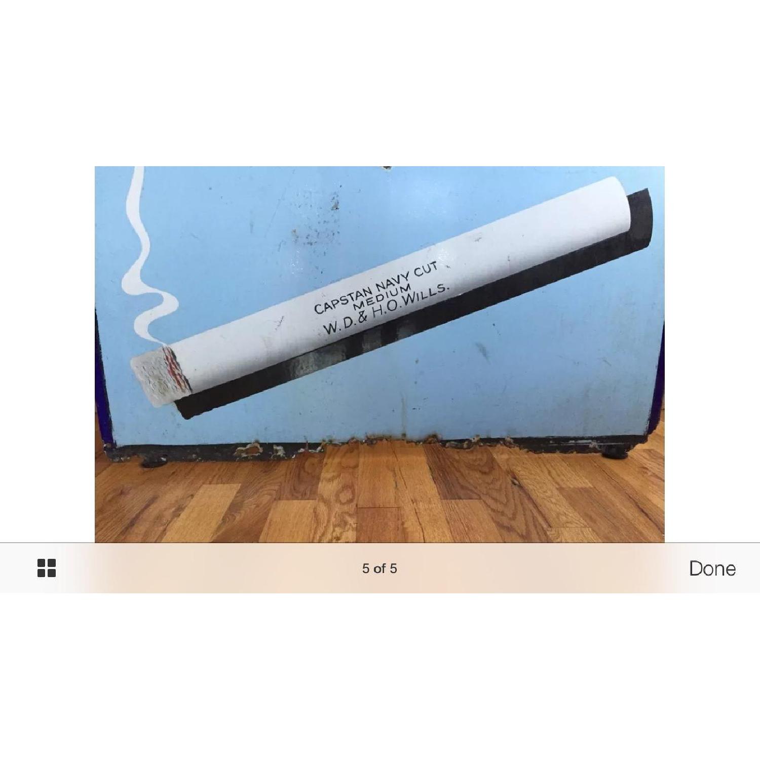 Antique Wills's Capstan Cigarette Sign-Oversized - image-4