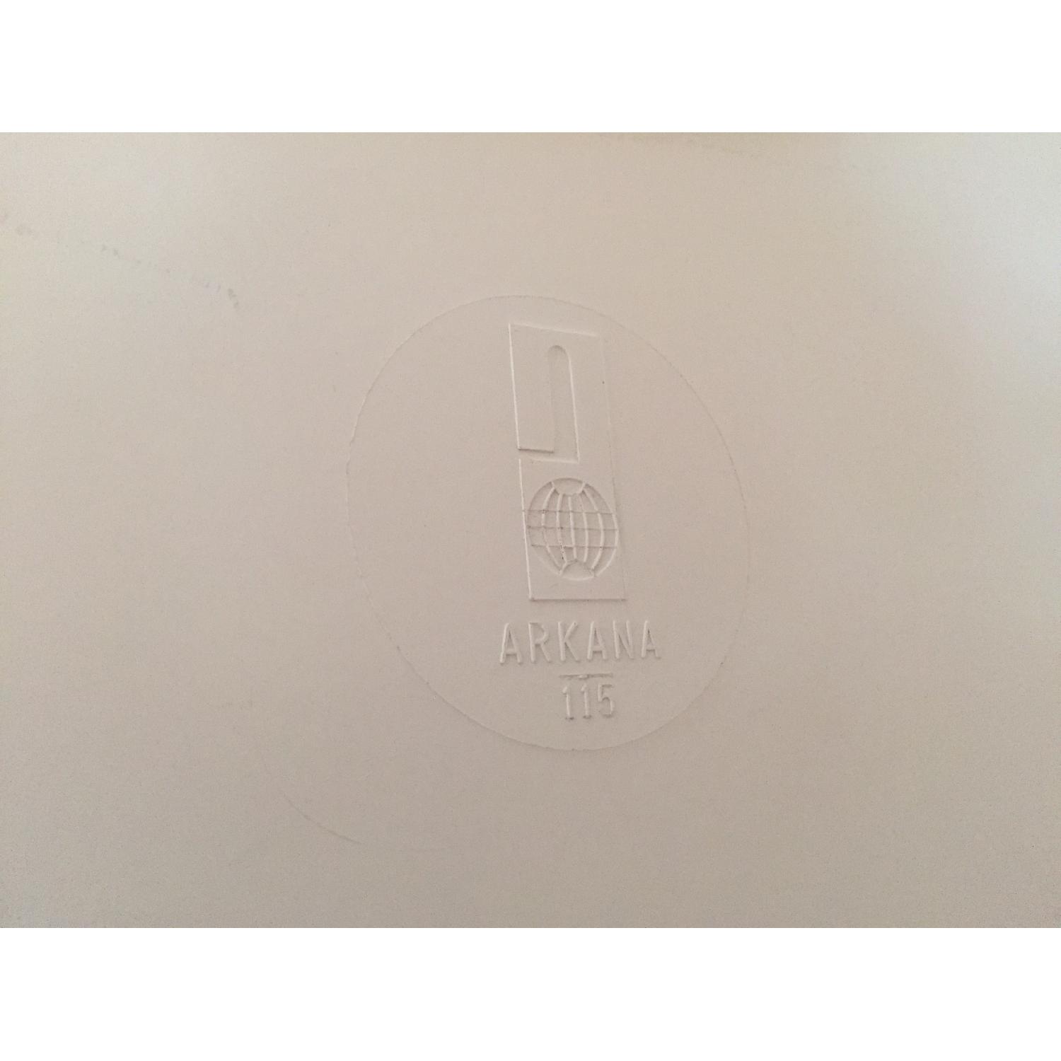 Arkana Mid-Century Eames-Style White Fiberglass Chairs - Set of 4 - image-7
