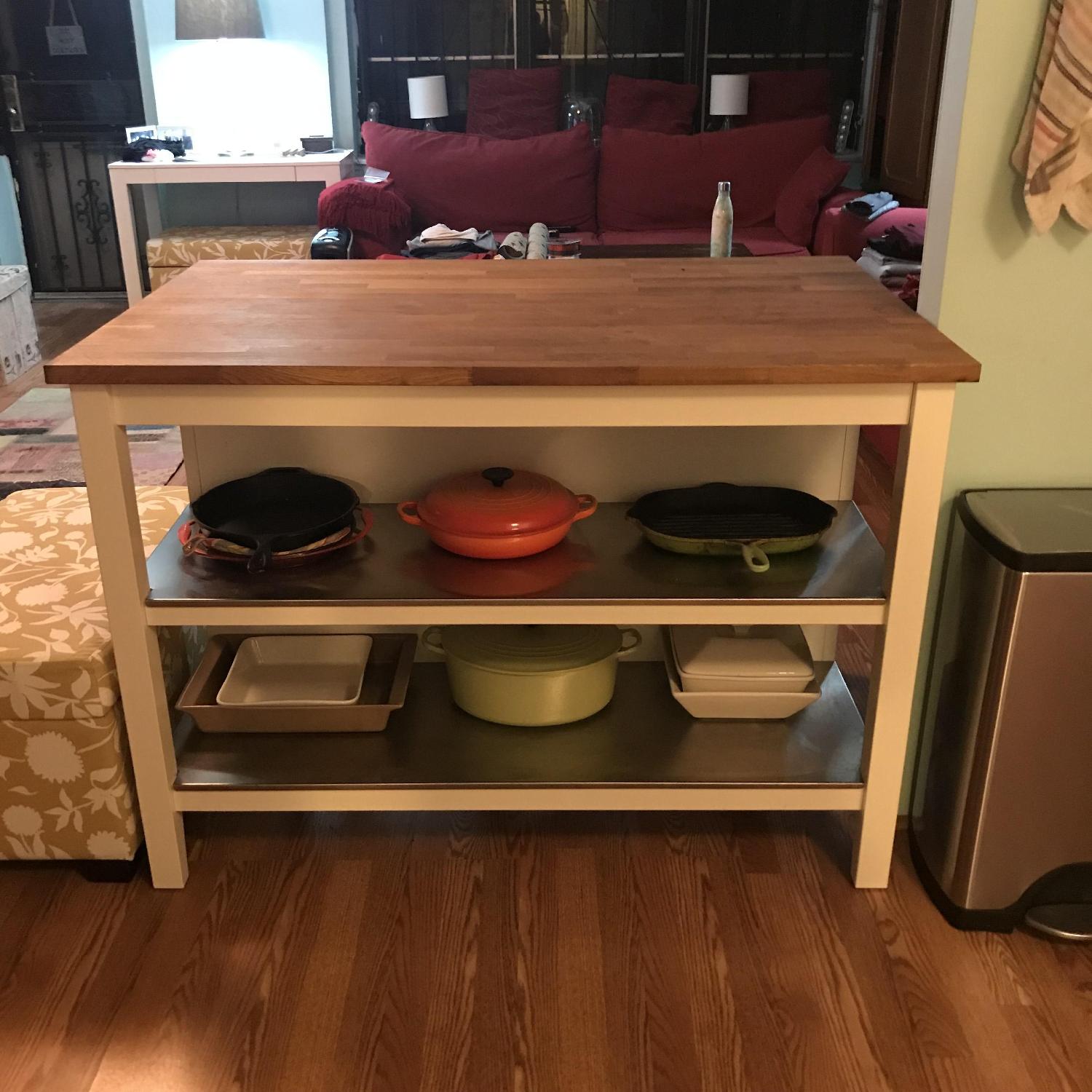 Ikea Stenstorp Kitchen Island - image-2